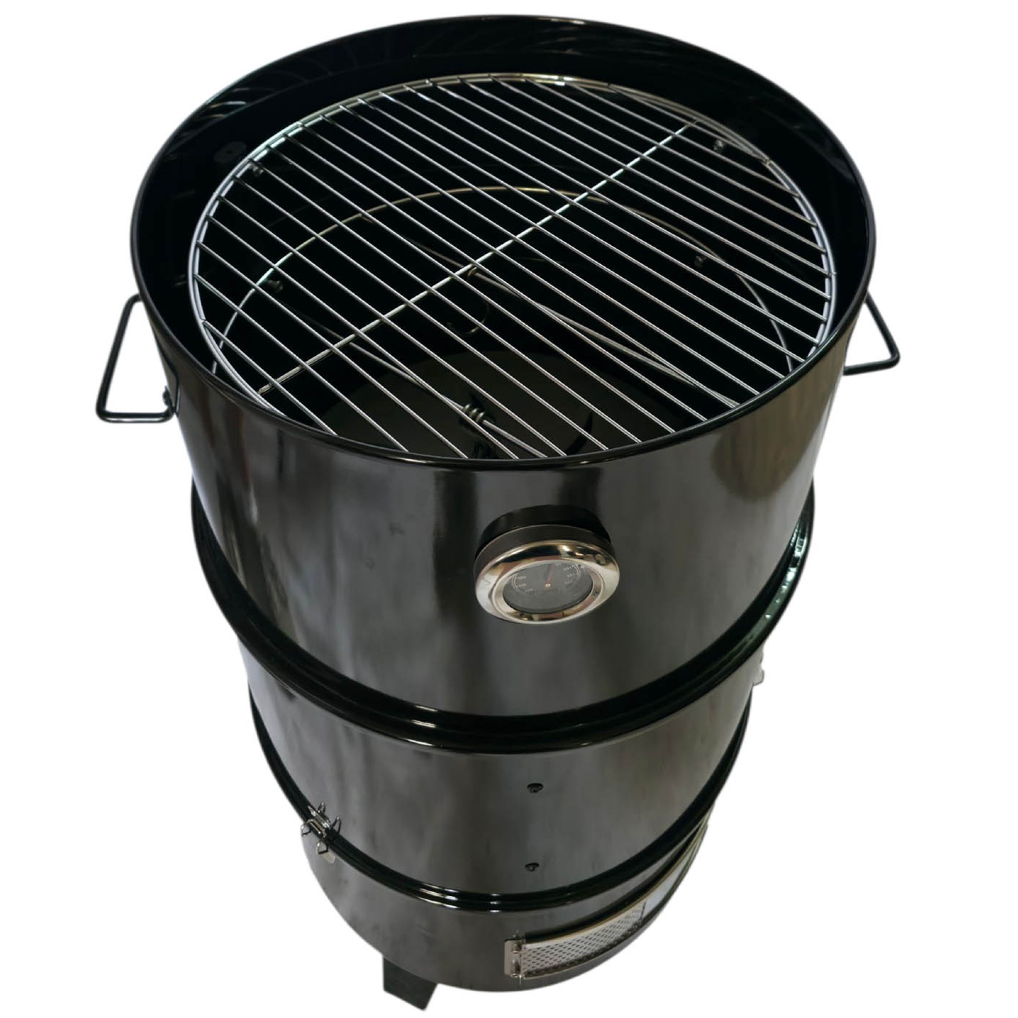 Вугільна коптильня GRILLI Barrel Smoker 400051 - 2 - Robinzon.ua