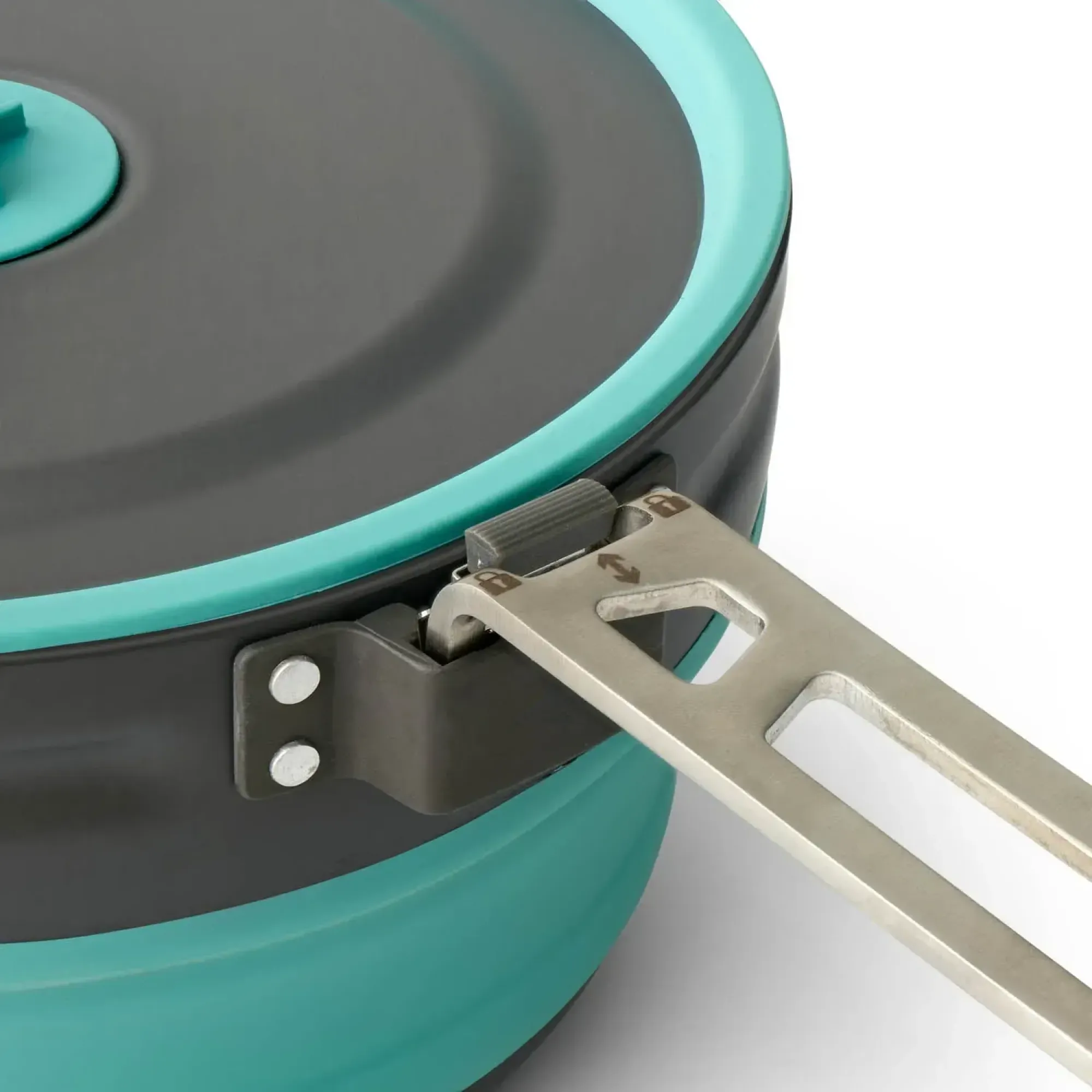 Каструля складна з чохлом Sea to Summit Frontier UL Collapsible Pot w/Sack, 2.2 L, Aqua Sea Blue (STS ACK025021-390202) - 2 - Robinzon.ua