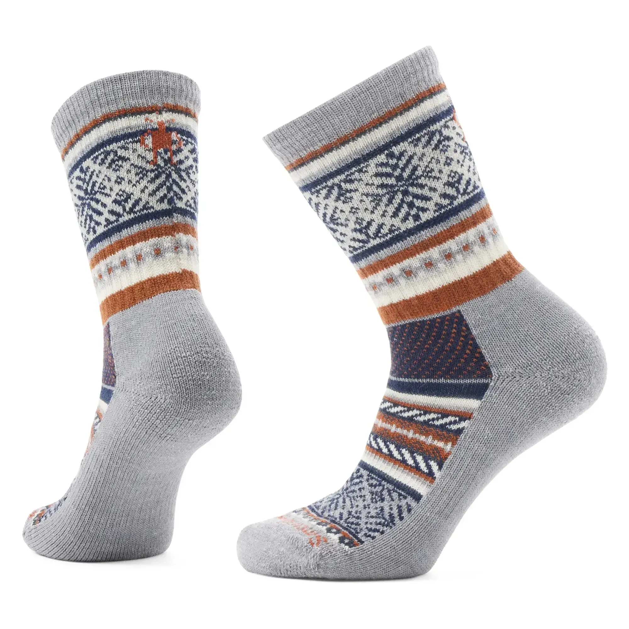Шкарпетки чоловічі Smartwool Everyday Fair Isle Sweater Crew, Light Gray, S (SW SW001881.039-S) - Robinzon.ua