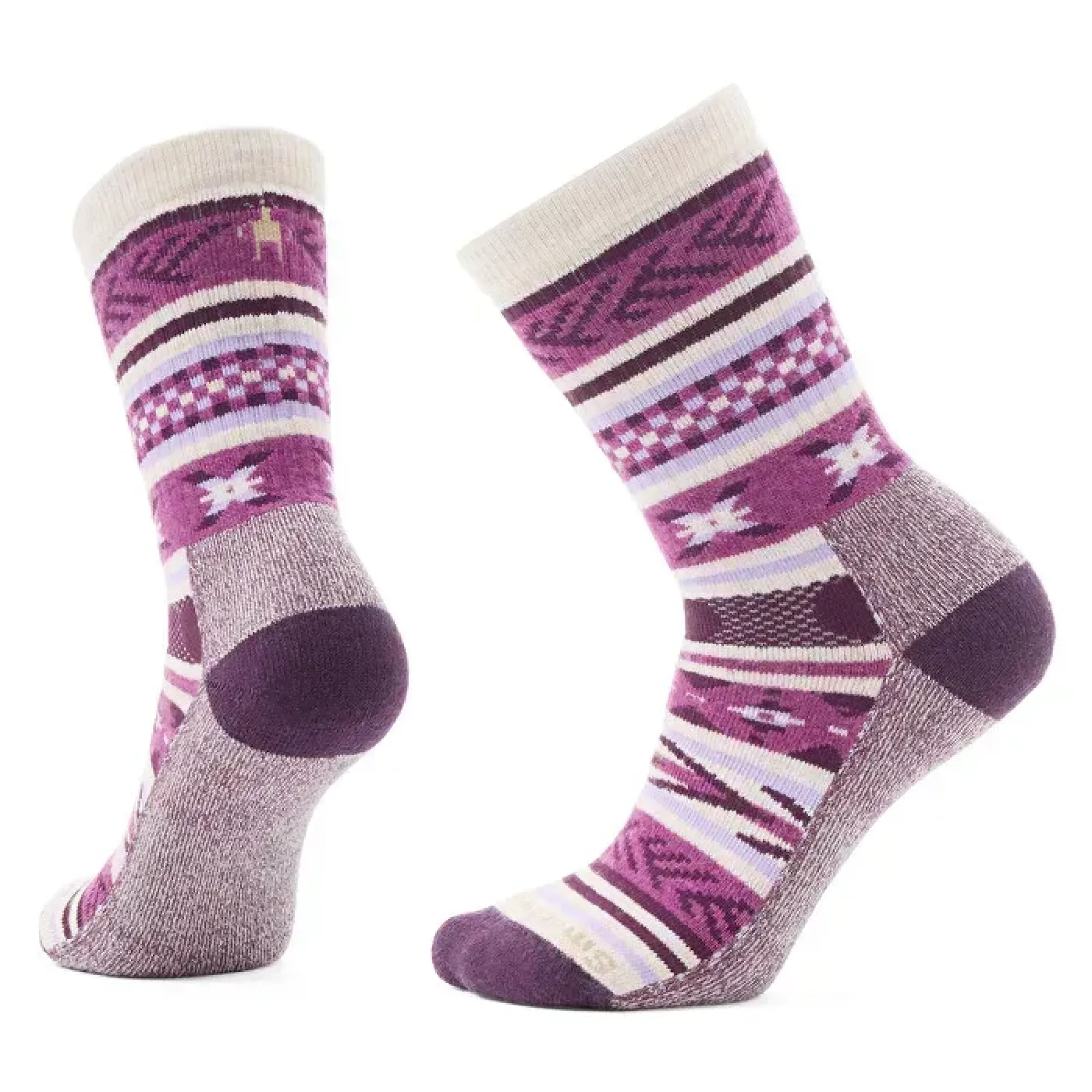 Шкарпетки чоловічі Smartwool Everyday Cabin Games Crew, Meadow Mauve, S (SW SW002511.A22-S) - Robinzon.ua