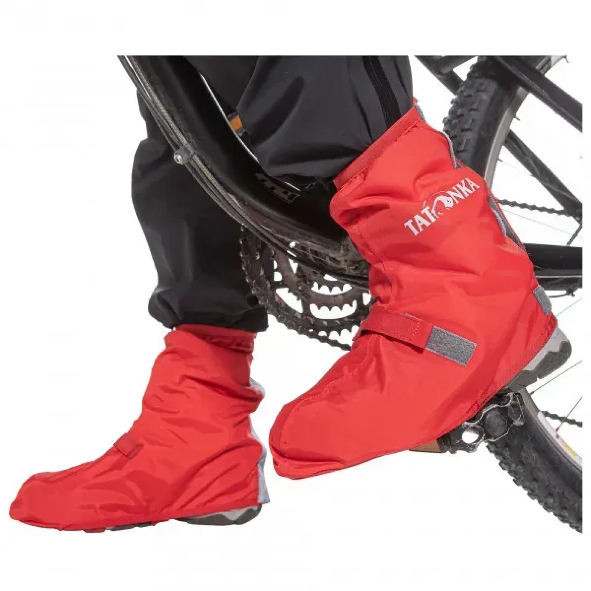 Велобахилы Tatonka Velo Gaiter, Red, S (TAT 2743.015-S) - 3 - Robinzon.ua