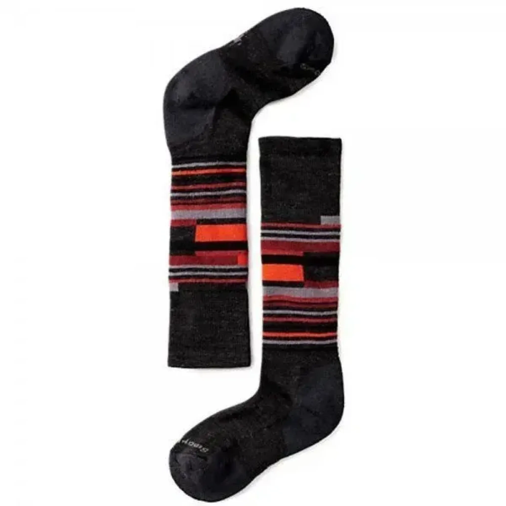 Шкарпетки дитячі Smartwool Wintersport Stripe Charcoal / Bright Orange, р. XS (SW SW198.413-XS) - Robinzon.ua