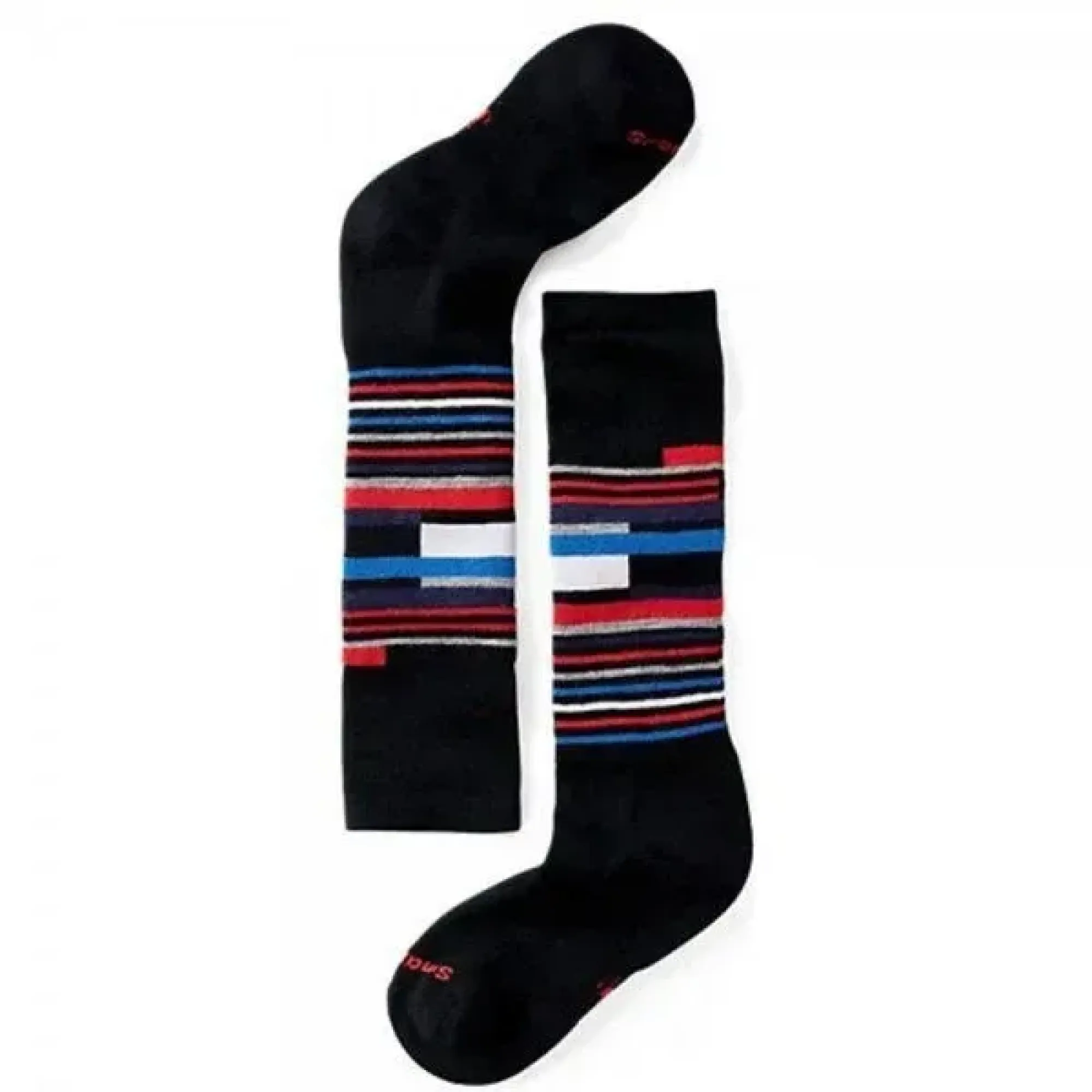 Шкарпетки дитячі Smartwool Wintersport Stripe Black/White, р. XS (SW SW198.960-XS) - Robinzon.ua
