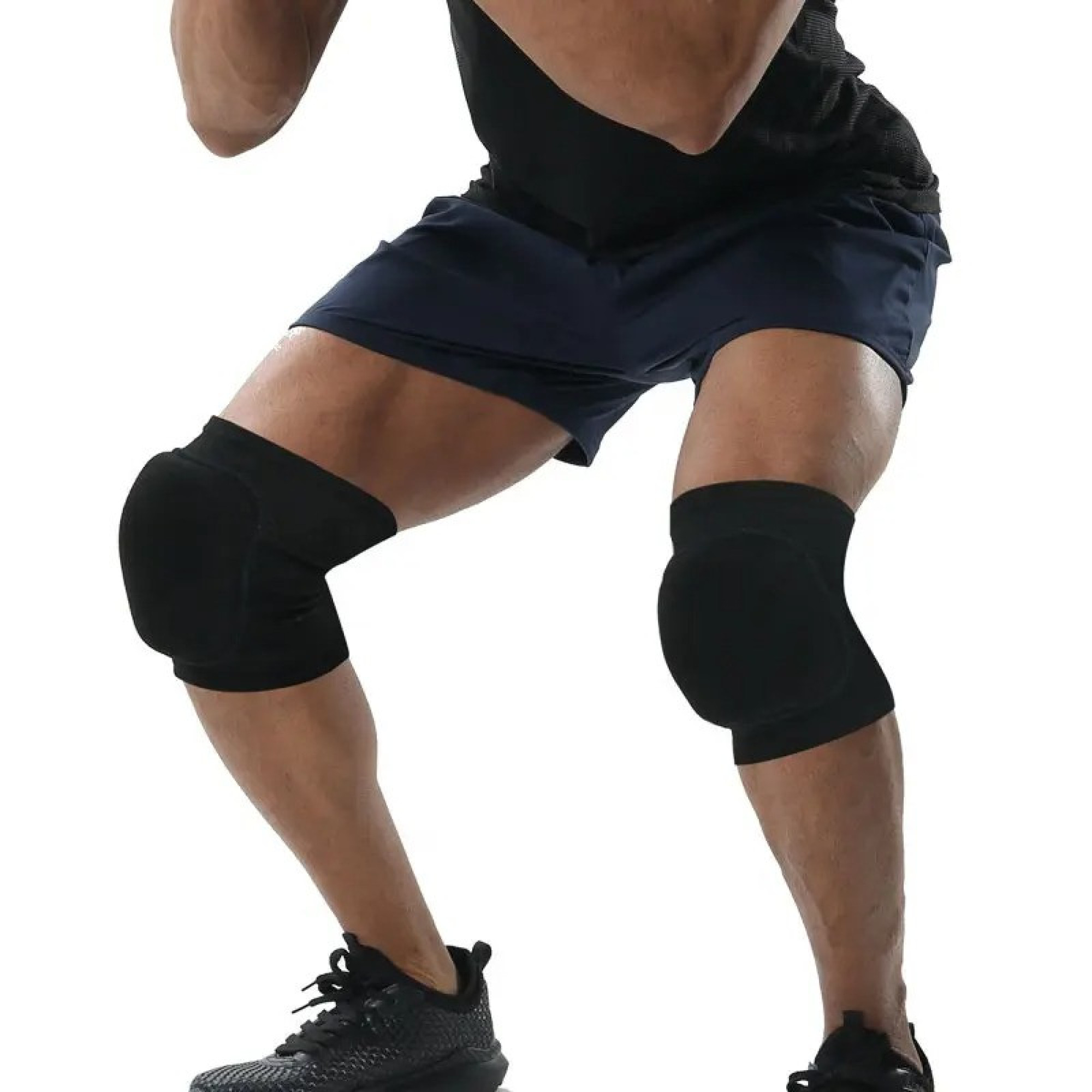 Наколенники PowerPlay PP-8000 Elastic Knee Support (пара) черные XS - 5 - Robinzon.ua