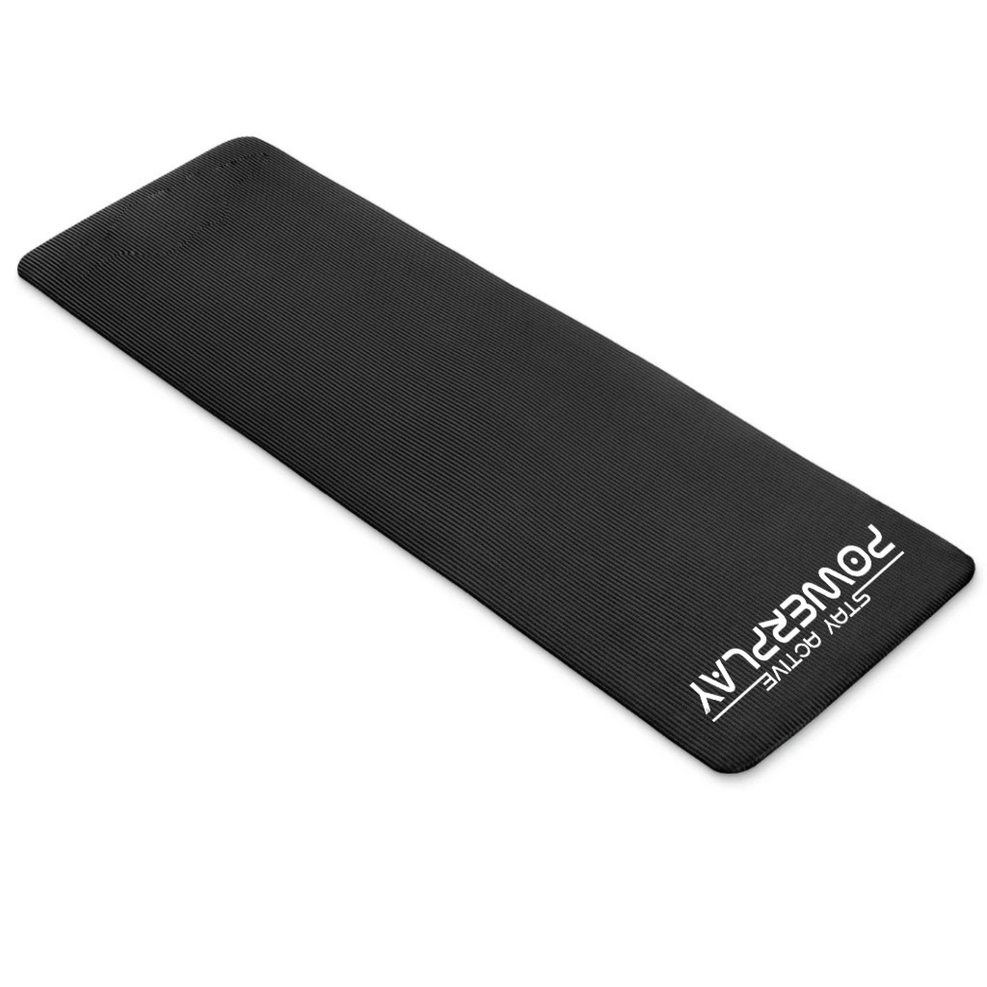 Коврик для йоги и фитнеса PowerPlay 4152 NBR Performance Mat Черный (183x61x1) - 5 - Robinzon.ua