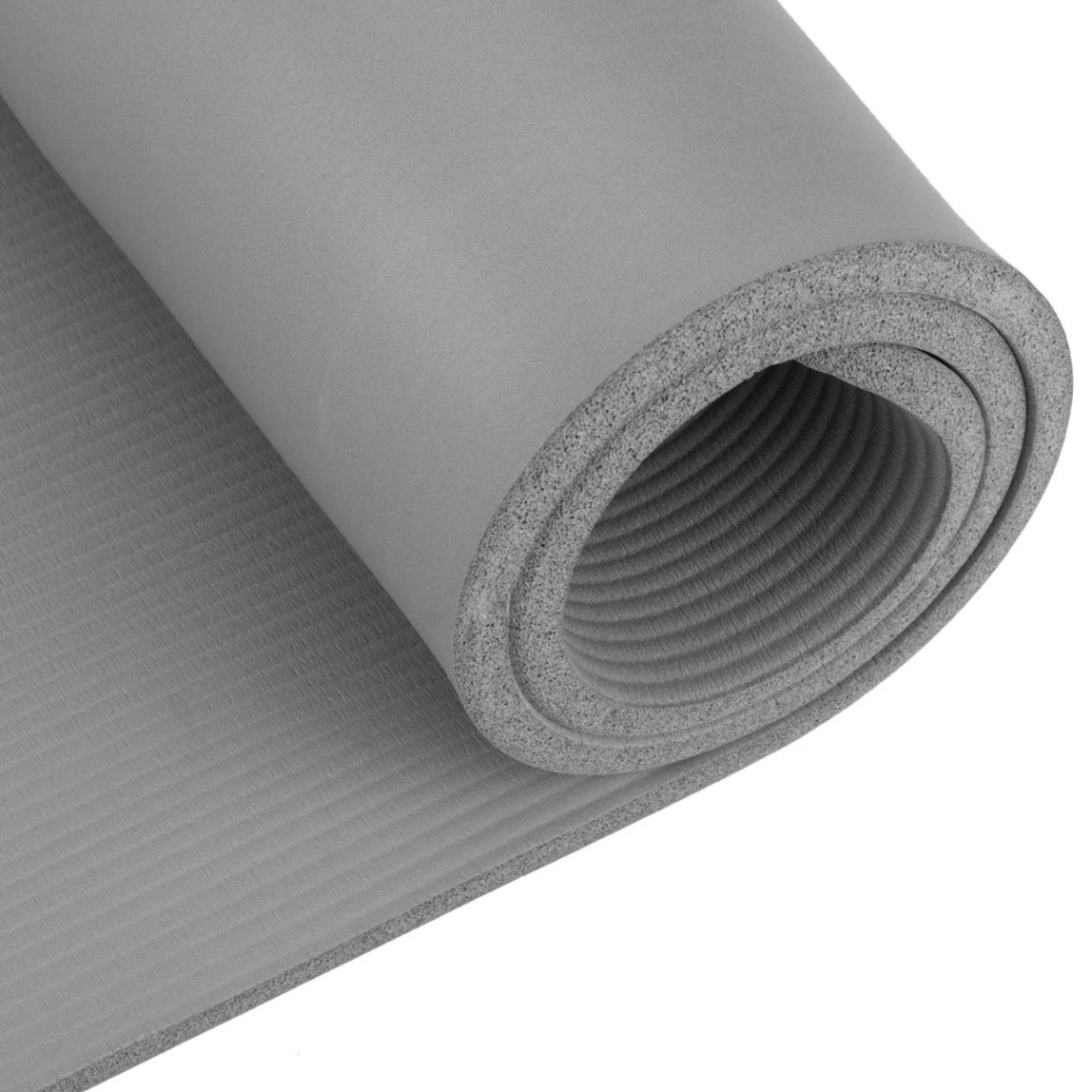 Килимок для йоги та фітнесу PowerPlay 4152 NBR Performance Mat Сірий (183x61x1) - 5 - Robinzon.ua