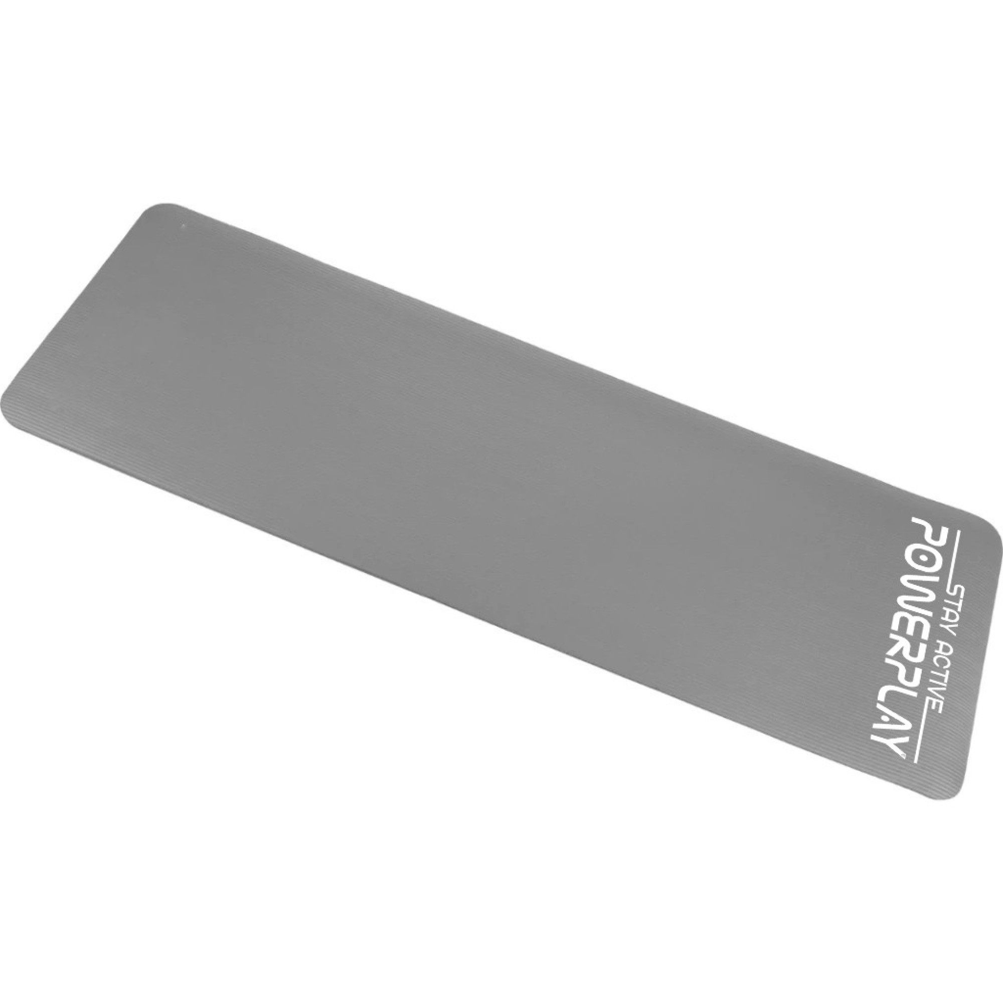 Килимок для йоги та фітнесу PowerPlay 4152 NBR Performance Mat Сірий (183x61x1) - 3 - Robinzon.ua