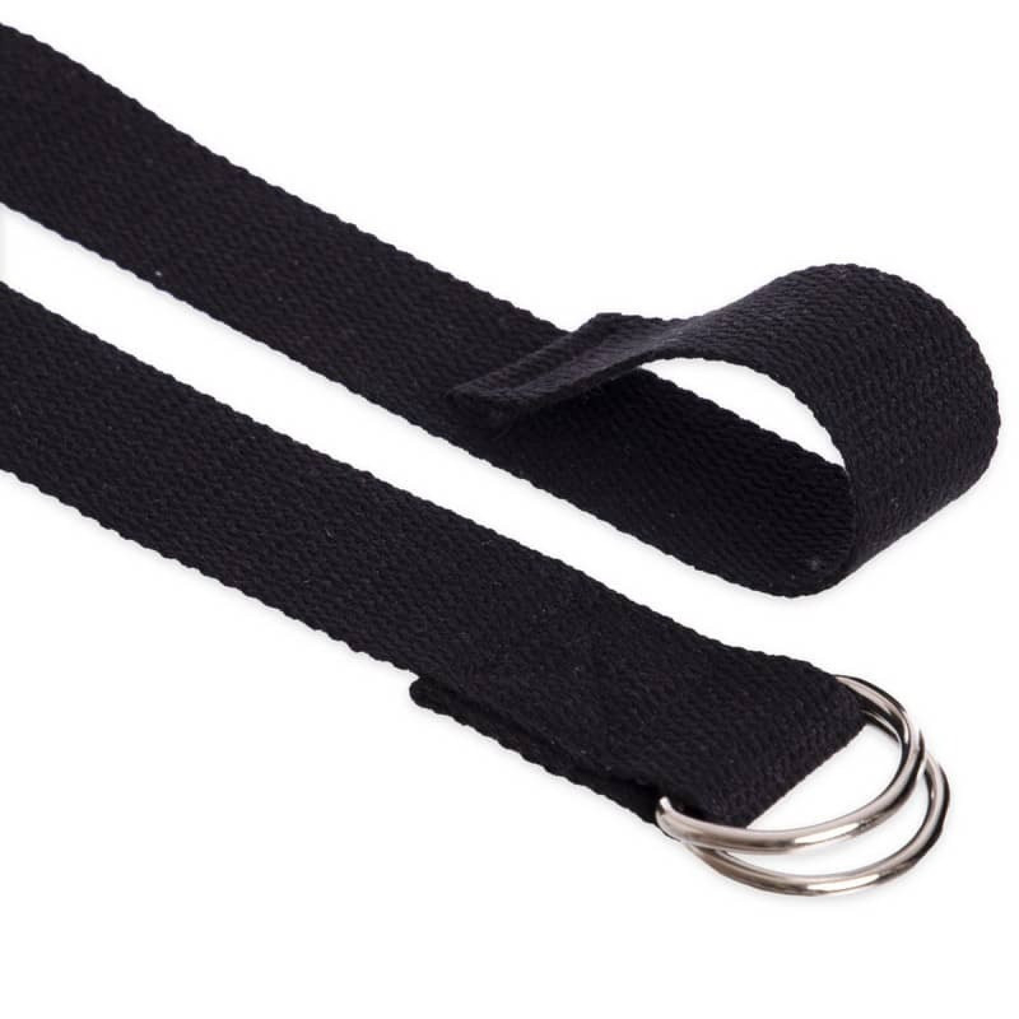 Ремень для йоги PowerPlay PP_4409 183*3.8см. Черный - 5 - Robinzon.ua