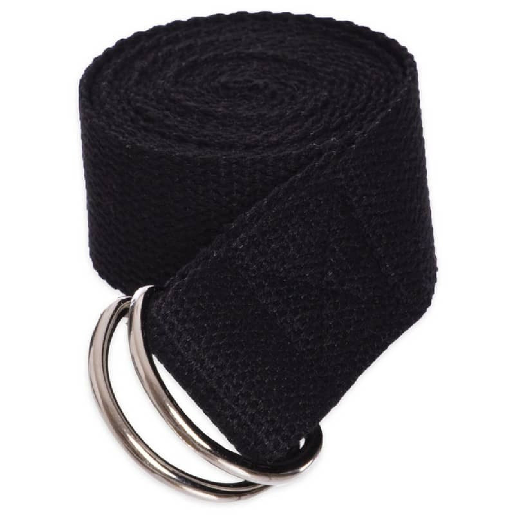 Ремень для йоги PowerPlay PP_4409 183*3.8см. Черный - 2 - Robinzon.ua