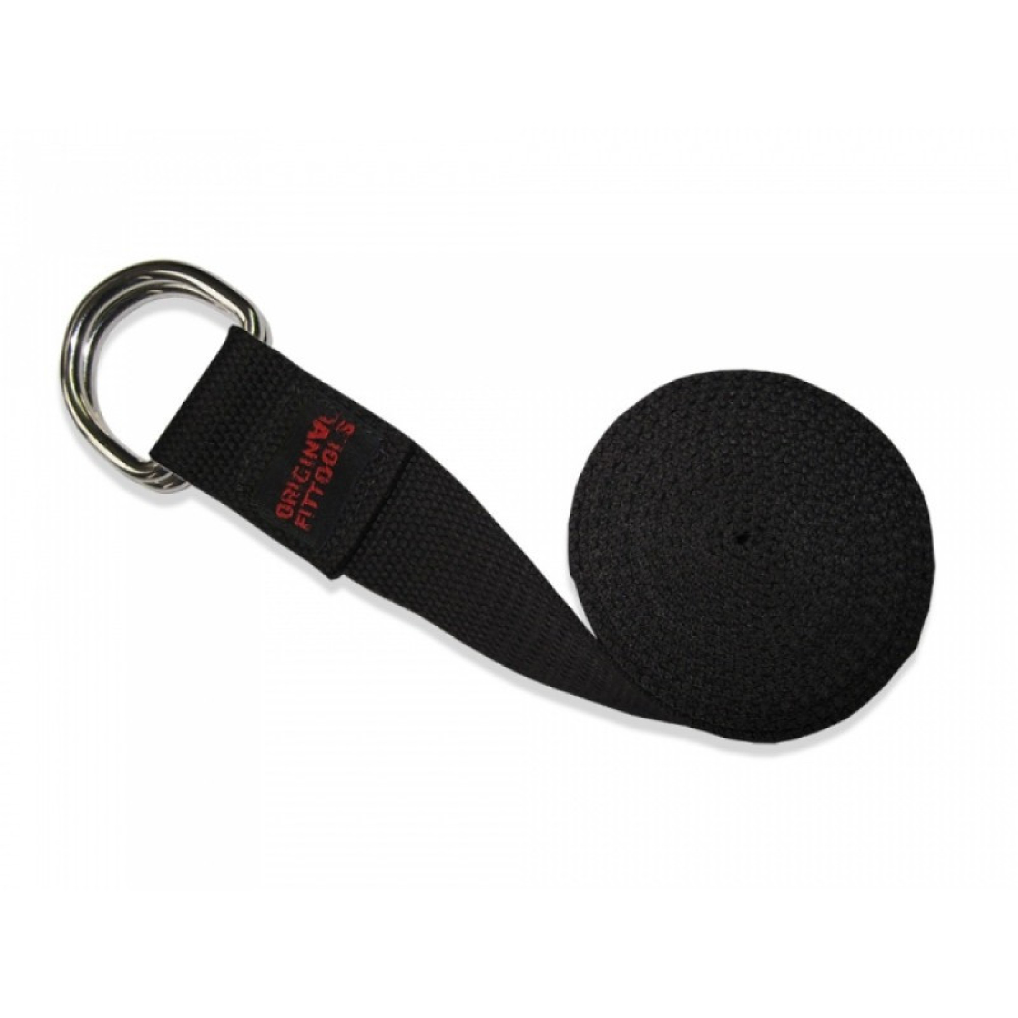 Ремень для йоги PowerPlay PP_4409 183*3.8см. Черный - 6 - Robinzon.ua