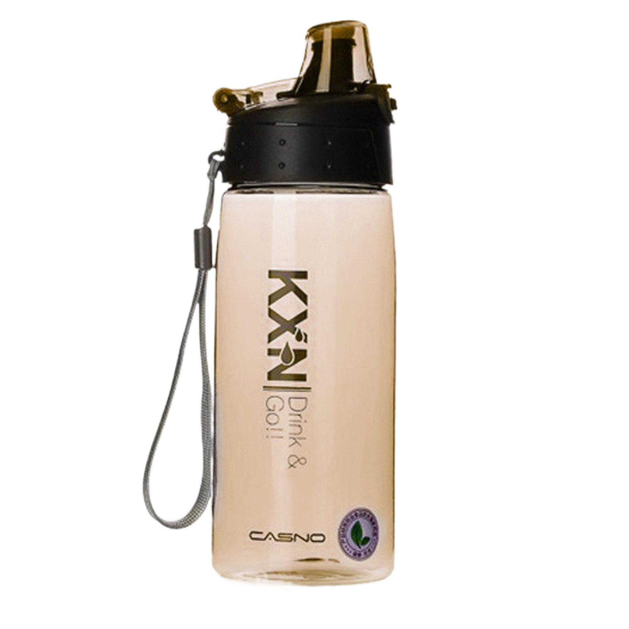 Пляшка для води CASNO 580 мл KXN-Коричнева 1179 - Robinzon.ua