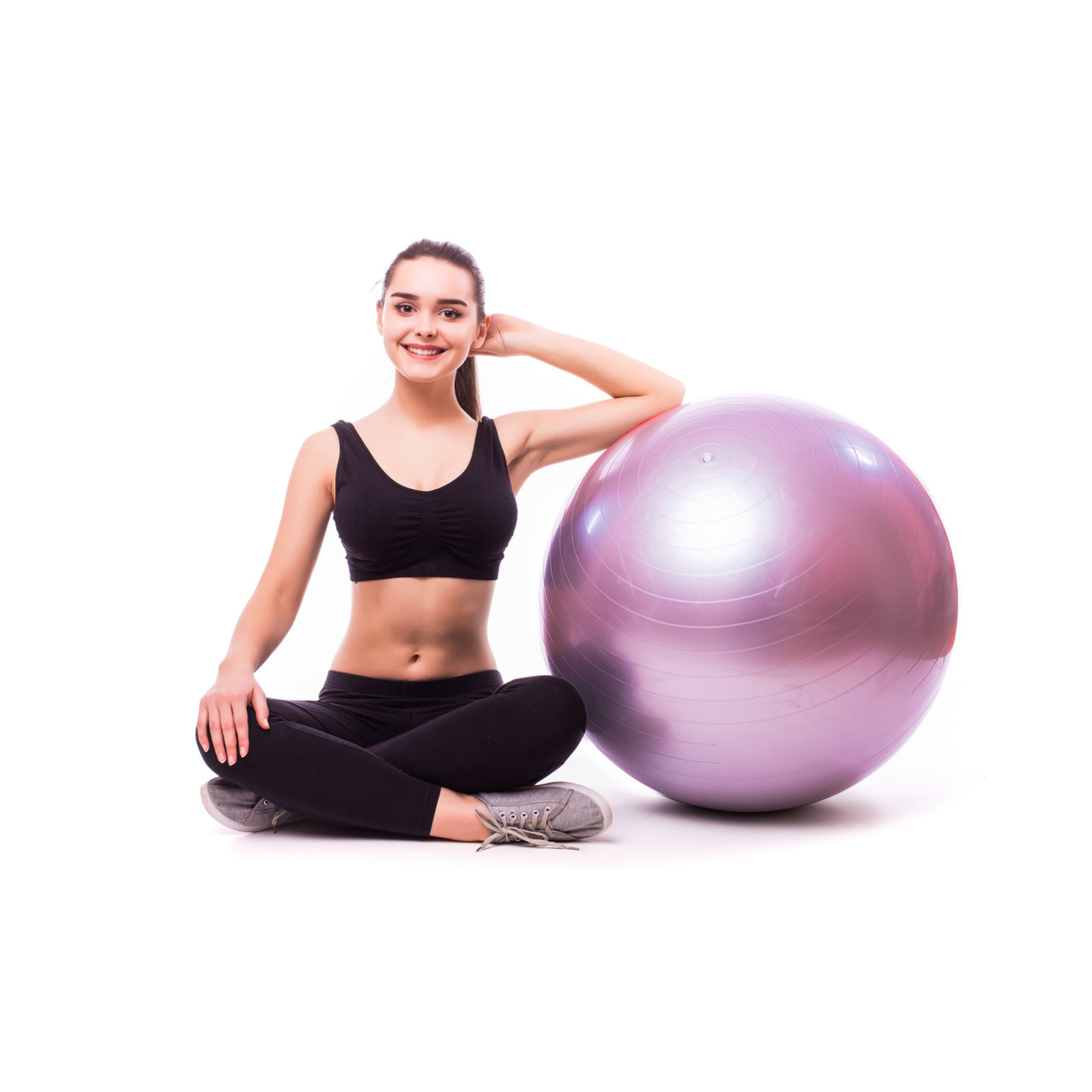 М'яч для фітнесу (фітбол) PowerPlay 4001 Ø65 cm Gymball Ліловий + насос - 3 М'яч для фітнесу (фітбол) PowerPlay 4001 Ø65 cm Gymball Ліловий + насос - 3 - Robinzon.ua