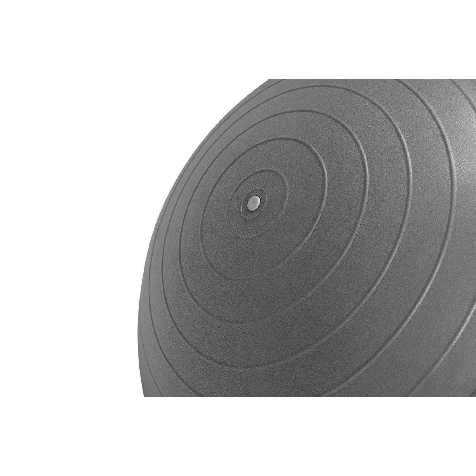 М'яч для фітнесу (фітбол) напівмасажний PowerPlay 4003 &Oslash;65 cm Gymball Сірий + помпа - 1 - Robinzon.ua