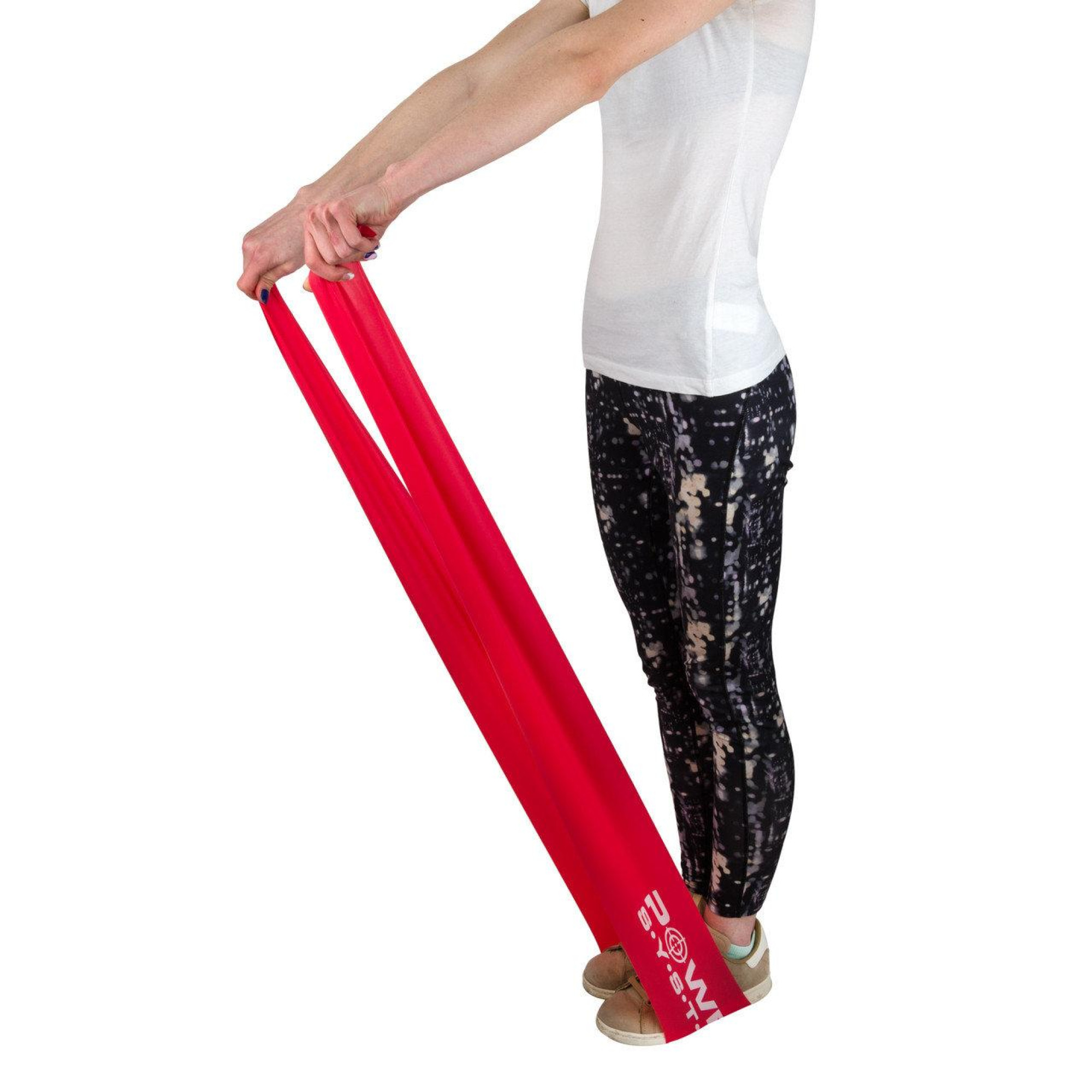 Лента-эспандер Power System PS-4122 Flat Stretch Band Level 2 Red - 1 - Robinzon.ua