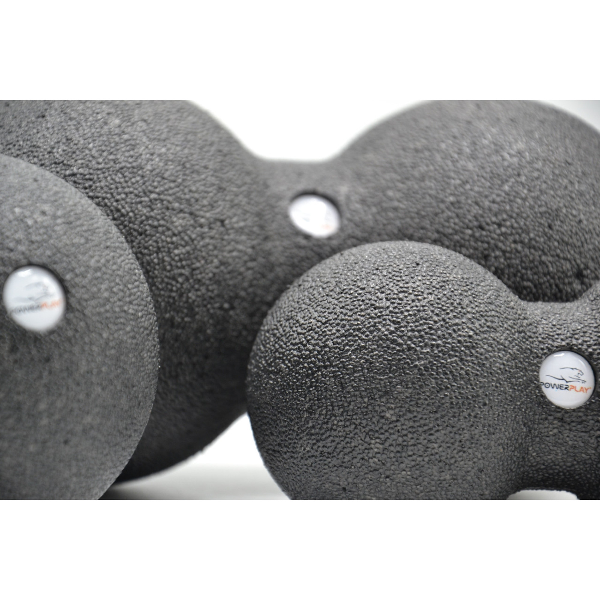 Набір масажних м'ячиків PowerPlay 4007 Чорні (3 шт) - 4 - Robinzon.ua