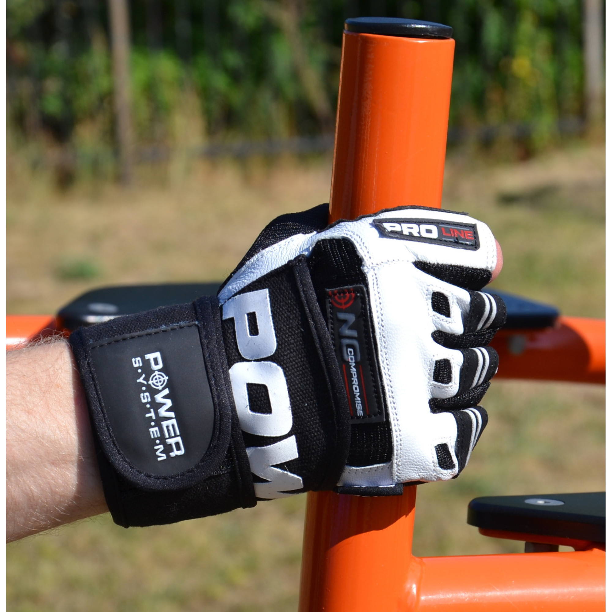 Перчатки для фитнеса и тяжелой атлетики Power System PS-2700 No Compromise Black/White S - 6 - Robinzon.ua