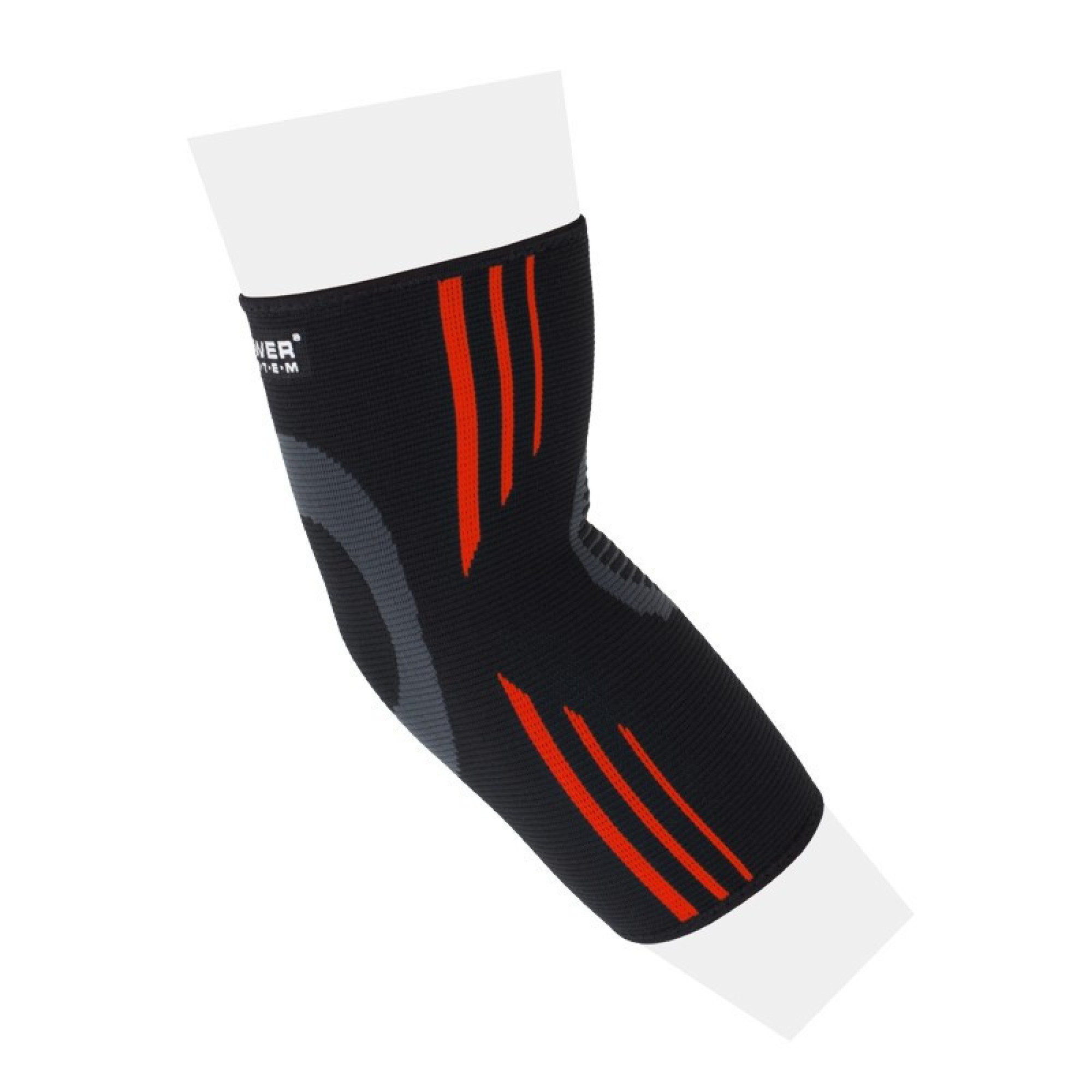 Налокітники Power System PS-6020 Elbow Support Evo Black/Orange (2шт.) L - 1 - Robinzon.ua