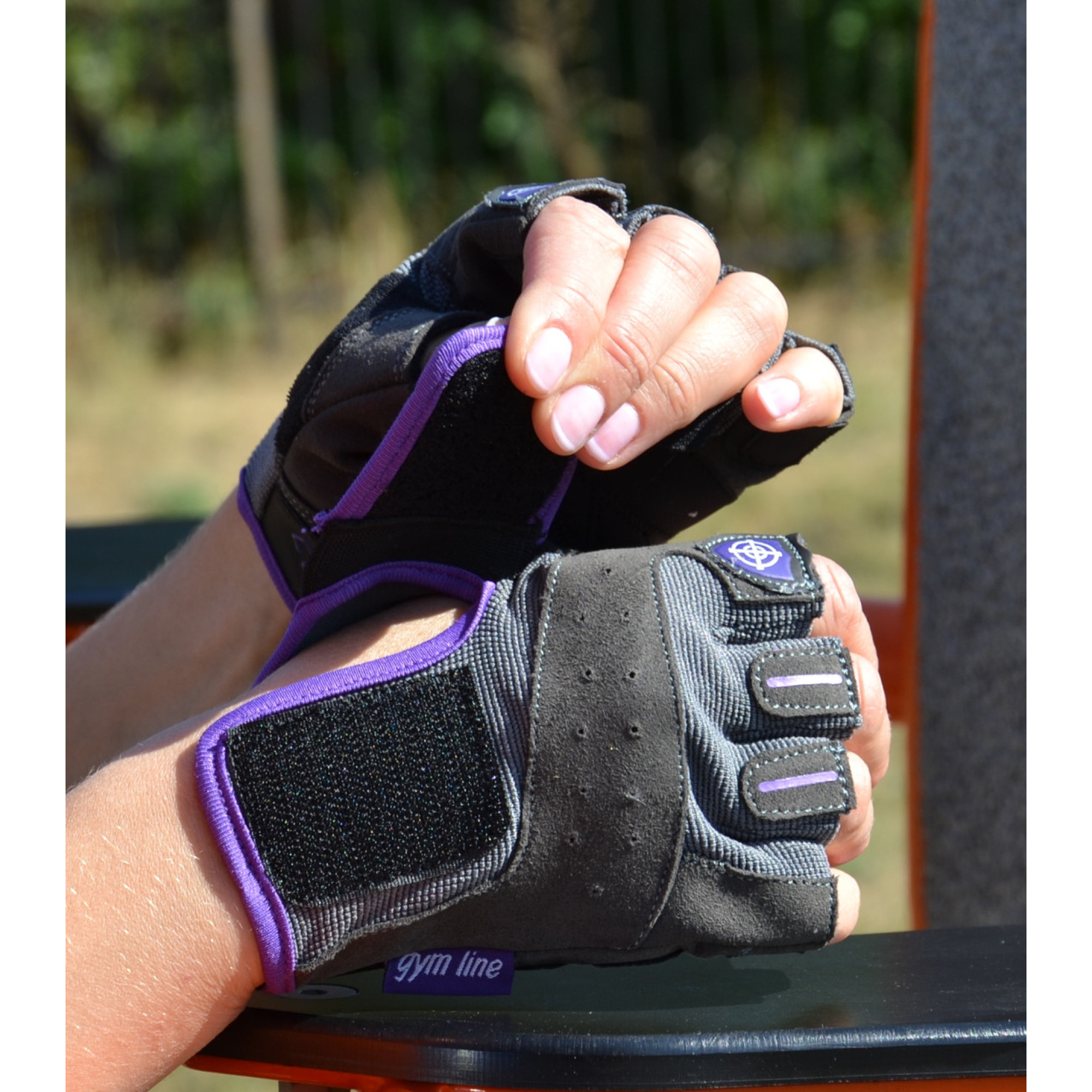 Рукавички для фітнесу Power System PS-2560 Cute Power жіночі Purple XS - 6 - Robinzon.ua