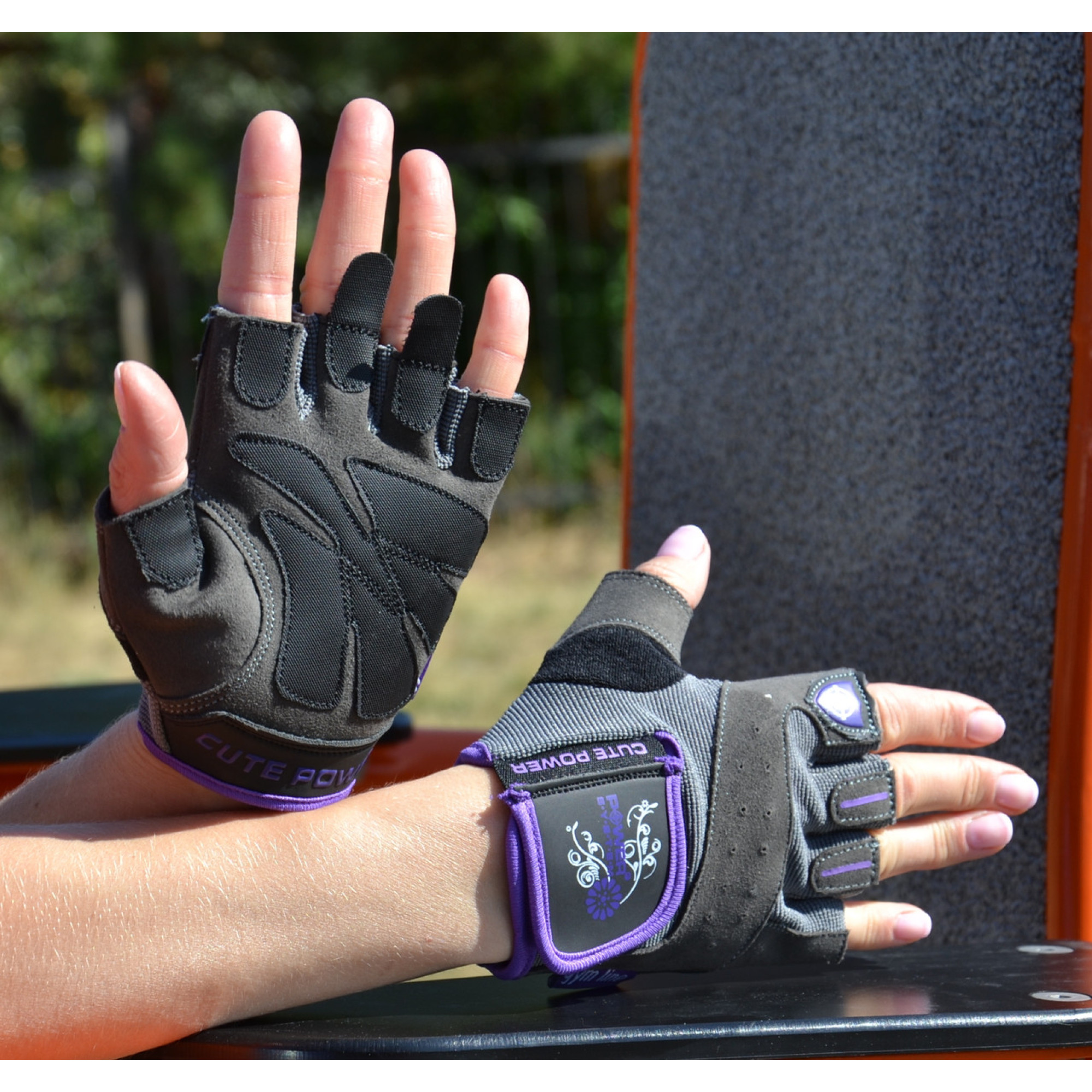 Рукавички для фітнесу Power System PS-2560 Cute Power жіночі Purple XS - 5 - Robinzon.ua