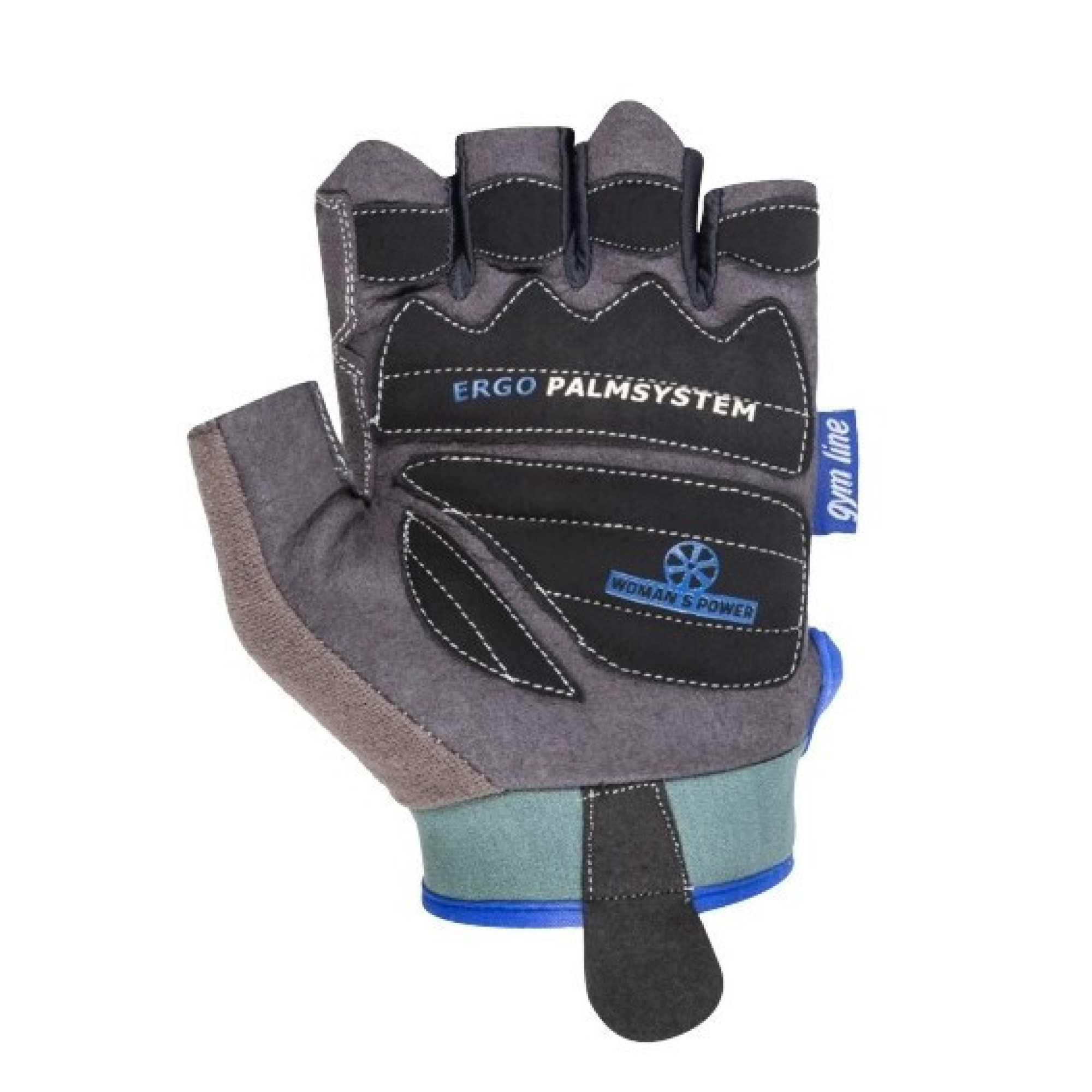 Рукавички для фітнесу та важкої атлетики Power System PS-2570 Woman’s Power жіночі Blue XS - 2 - Robinzon.ua