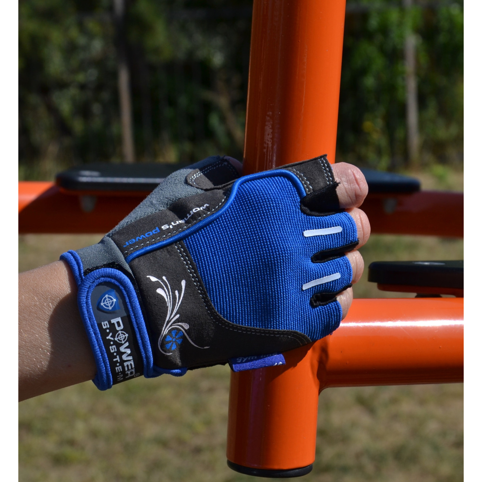 Рукавички для фітнесу та важкої атлетики Power System PS-2570 Woman’s Power жіночі Blue XS - 6 - Robinzon.ua