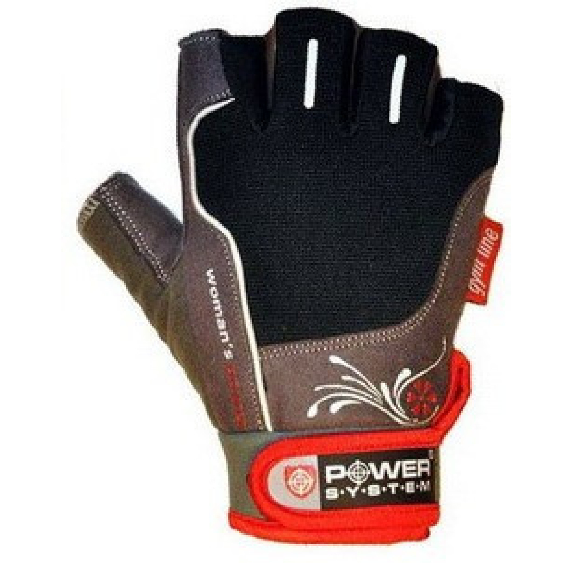 Рукавички для фітнесу та важкої атлетики Power System PS-2570 Woman’s Power жіночі Black/Red XS - 1 - Robinzon.ua