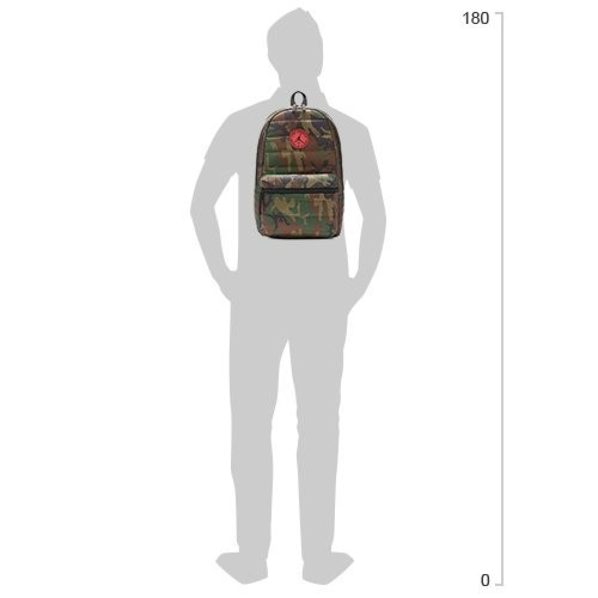 Рюкзак баскетбольний спортивний Jordan Quilt Backpack Камуфляж (9A0605-650) - 5 - Robinzon.ua