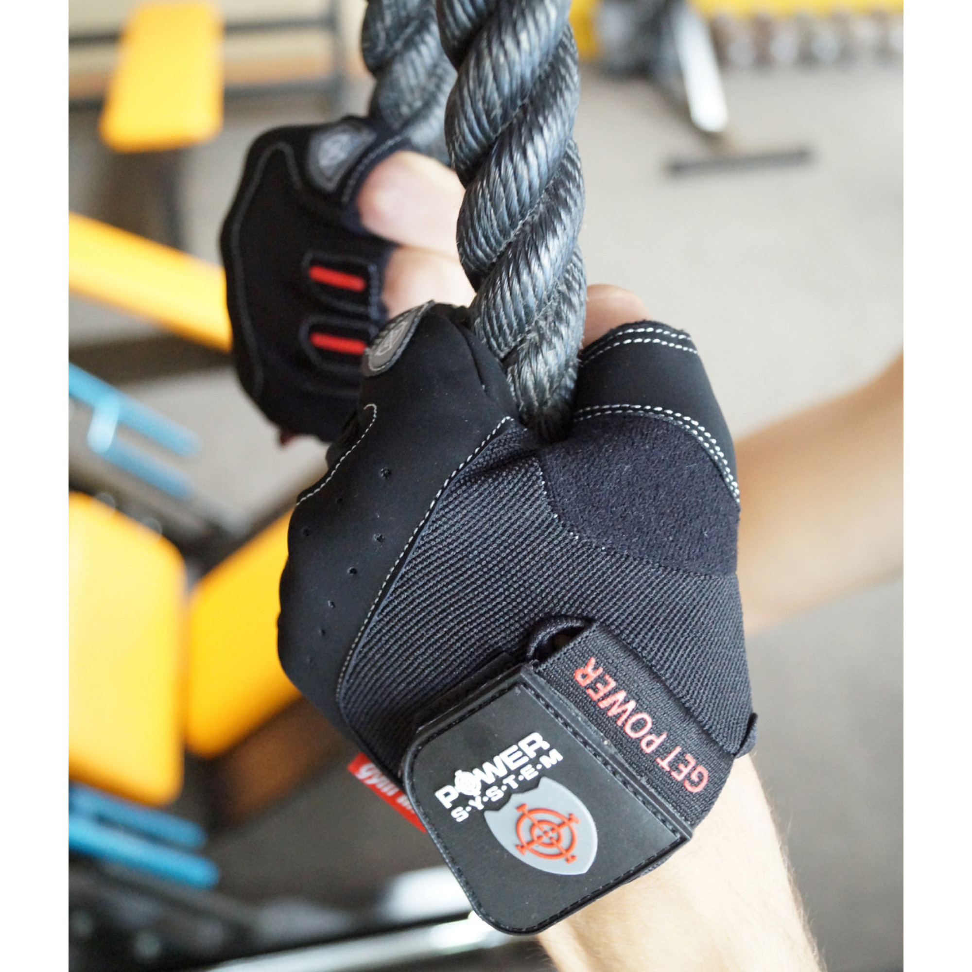 Рукавиці для фітнесу та важкої атлетики Power System PS-2550 Get Power Black M - 6 - Robinzon.ua