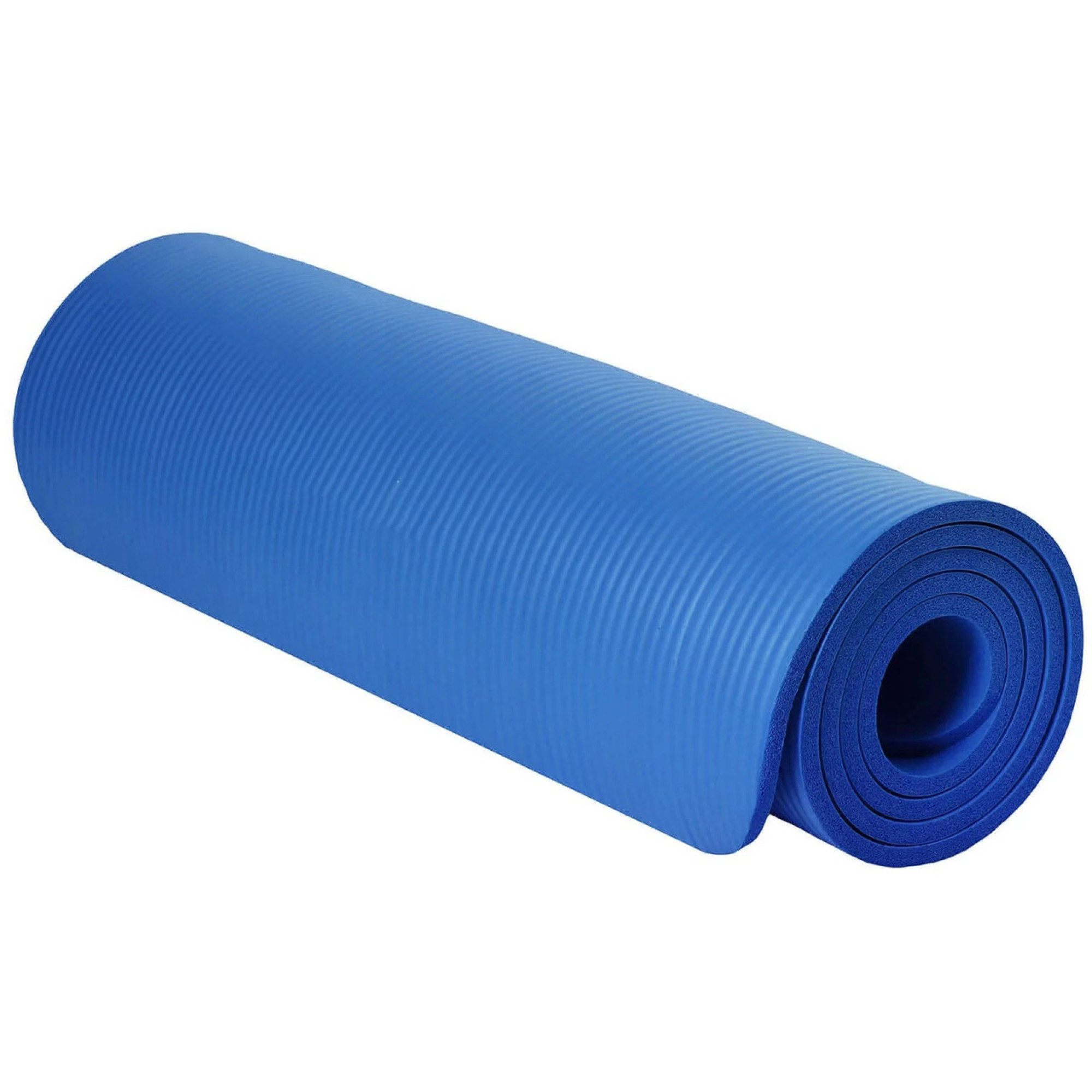 Килимок для йоги та фітнесу Power System PS-4017 NBR Fitness Yoga Mat Plus Blue (180х61х1) - 5 - Robinzon.ua