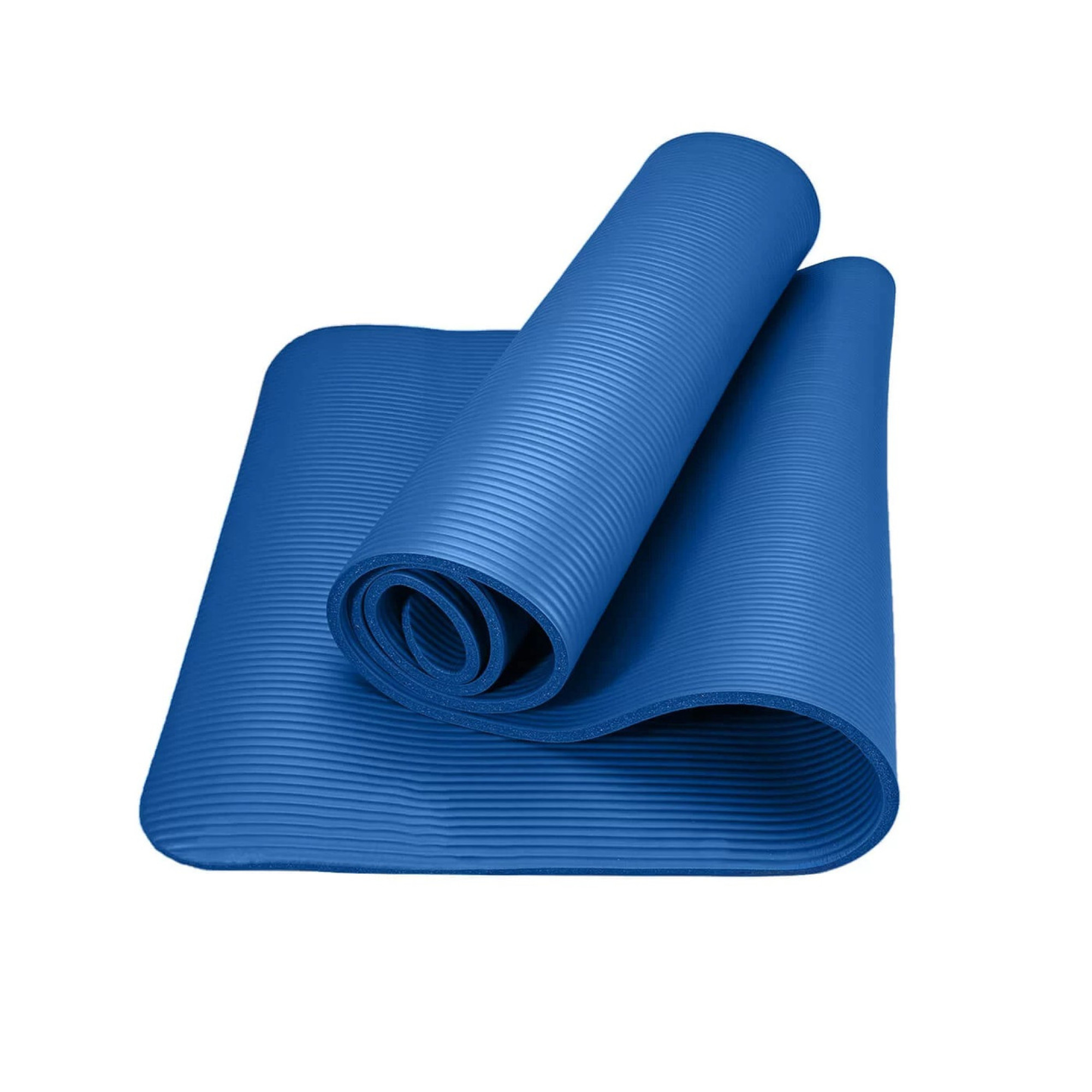 Килимок для йоги та фітнесу Power System PS-4017 NBR Fitness Yoga Mat Plus Blue (180х61х1) - 4 - Robinzon.ua