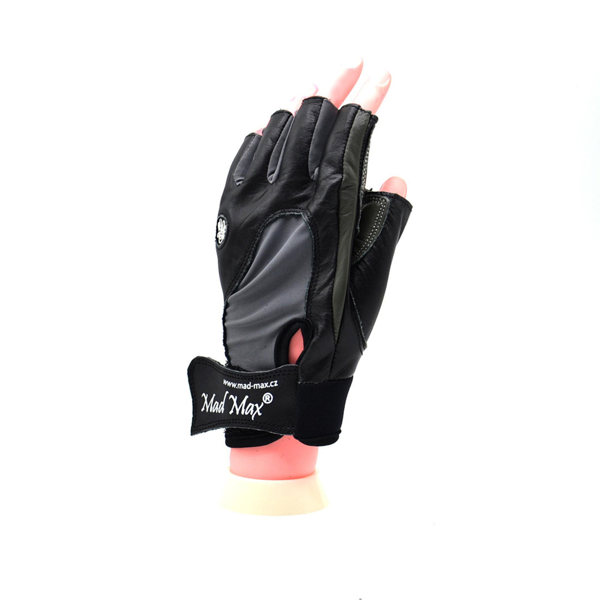 Перчатки для фитнеса и тяжелой атлетики MadMax MFG-820 MTi82 Black/Cool grey XL - 2 - Robinzon.ua