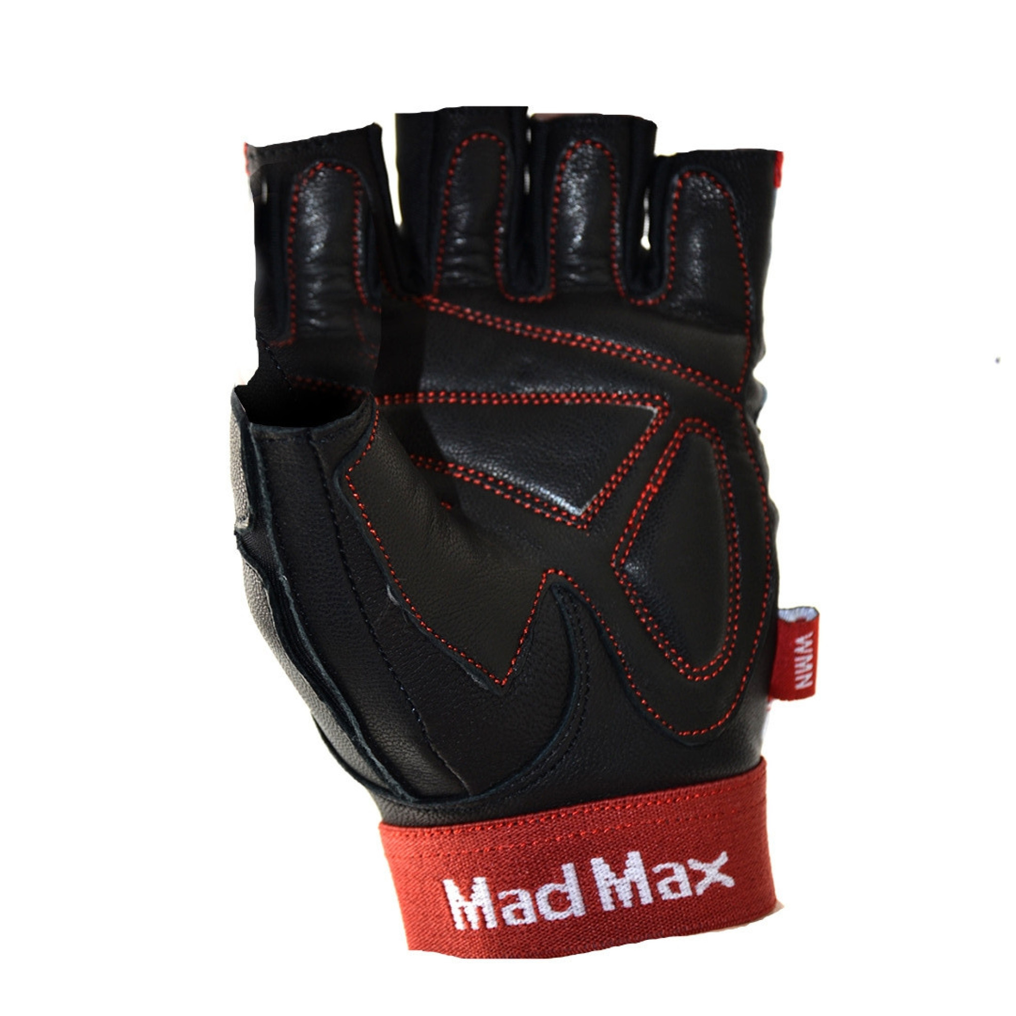 Перчатки для фитнеса и тяжелой атлетики MadMax MFG-911 Nine-eleven Zebra B&amp;W zebra S - 6 - Robinzon.ua