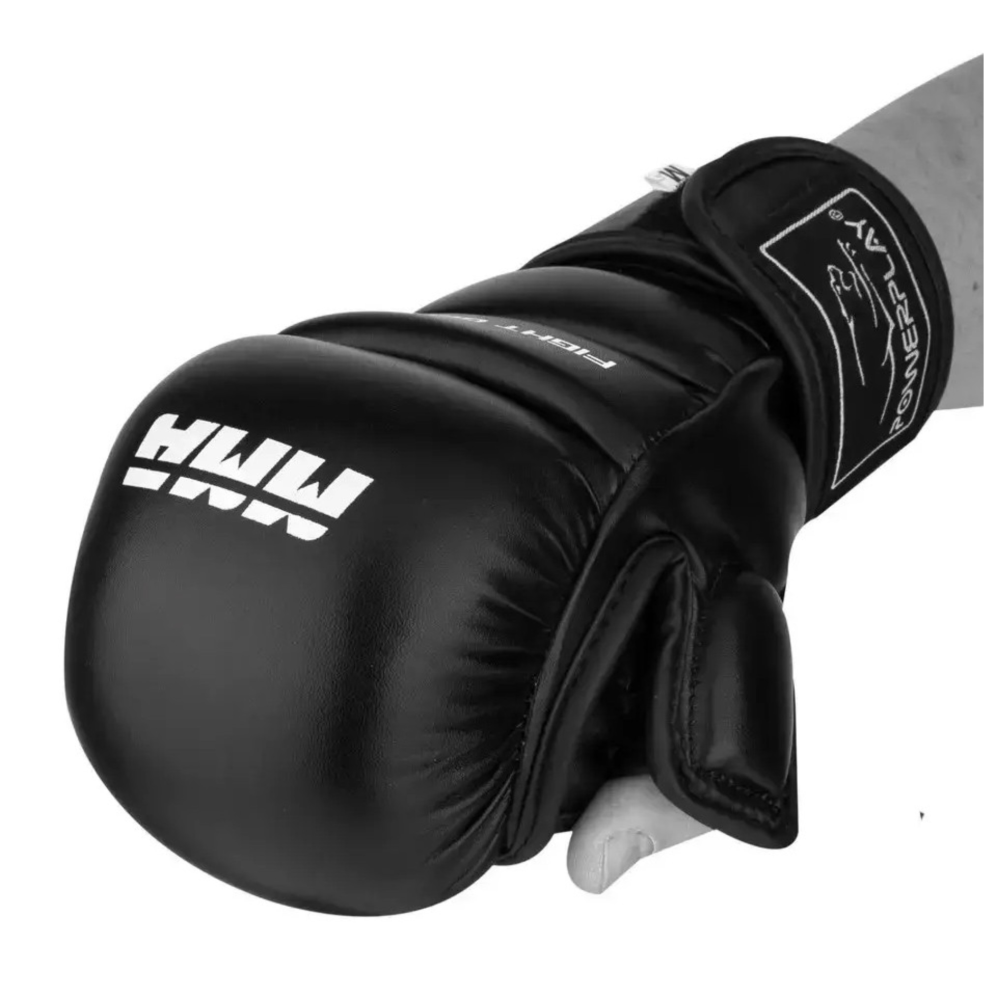 Рукавиці для MMA PowerPlay 3026 Чорні XS - Robinzon.ua