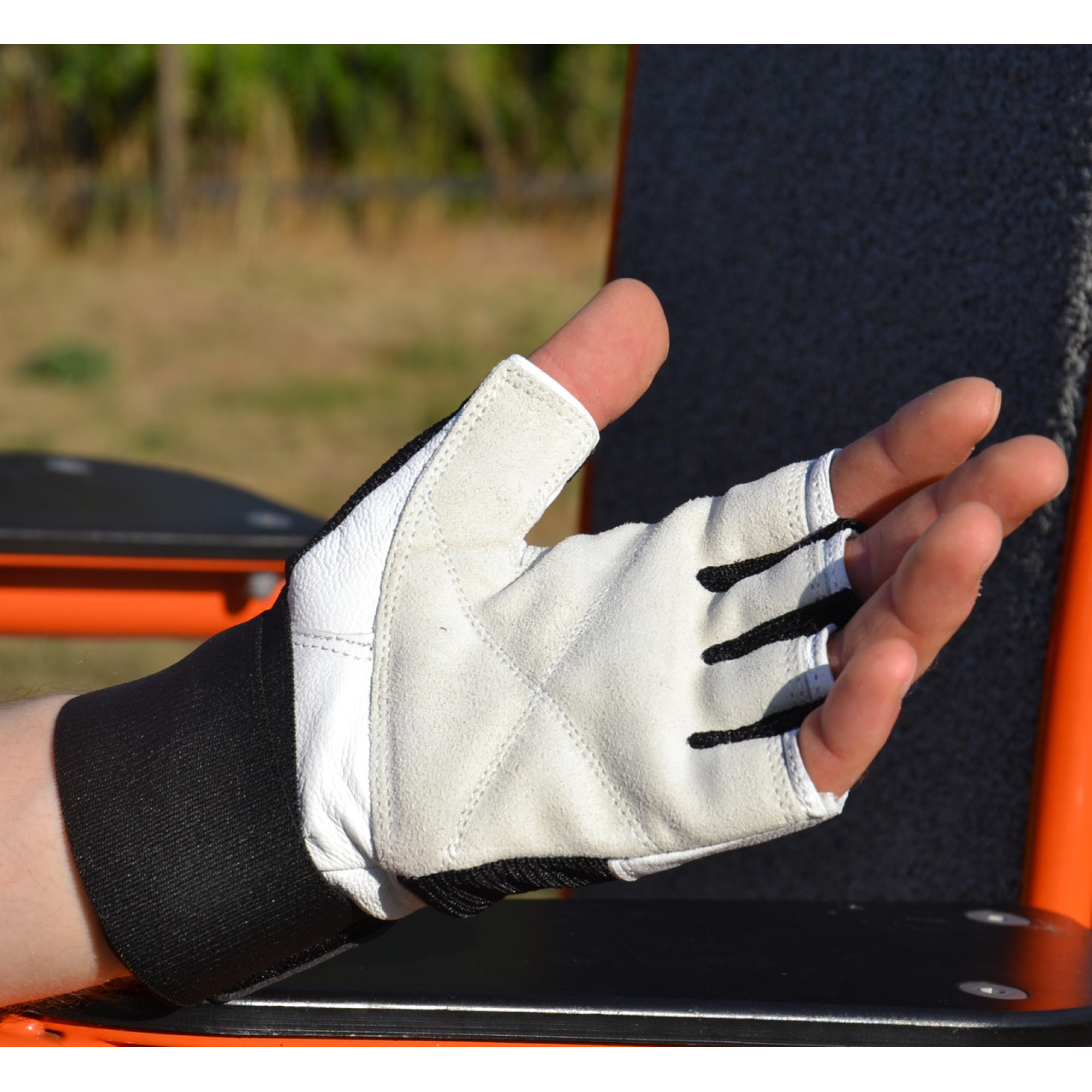 Рукавички для фітнесу MadMax MFG-269 Professional White XXL - 2 - Robinzon.ua