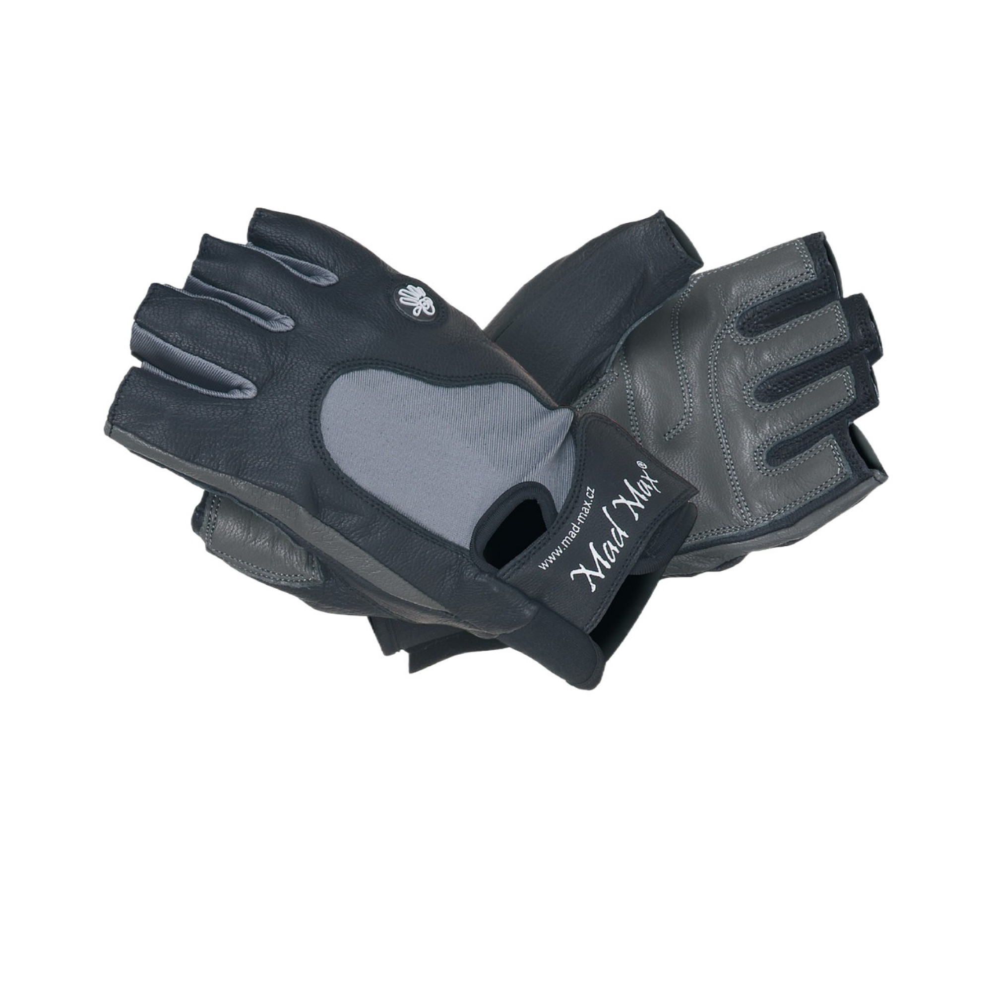 Рукавички для фітнесу MadMax MFG-820 MTi82 Black/Cool grey XXL - Robinzon.ua