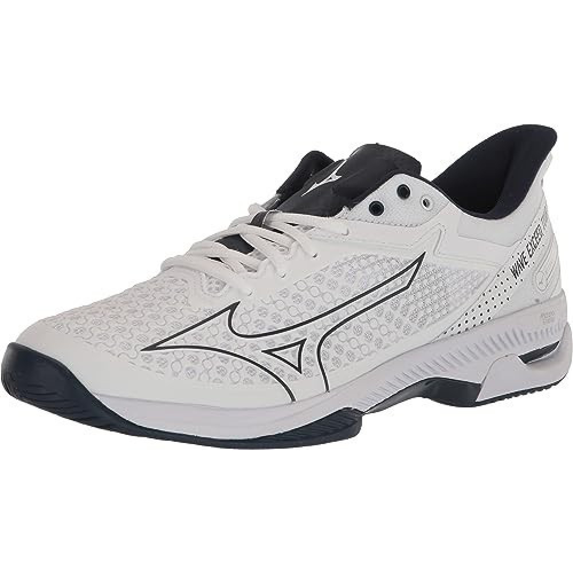 Чоловічі кросівки MIZUNO WAVE EXCEED TOUR4 CC білий/чорний/сірий (46) UK11 61GC2077-09 46 - Robinzon.ua