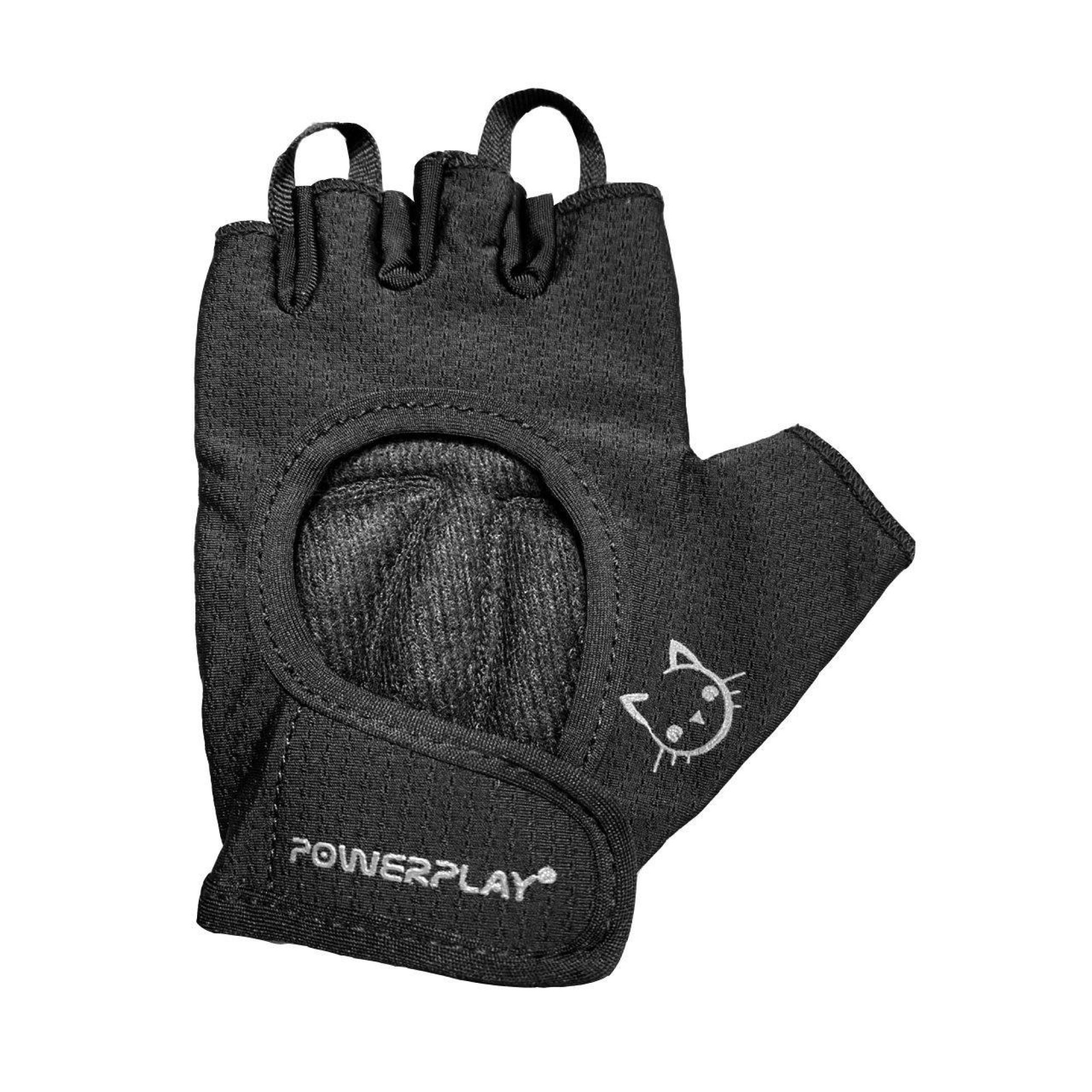 Рукавички для фітнесу та важкої атлетики PowerPlay 2004 жіночі Чорні S - 1 - Robinzon.ua
