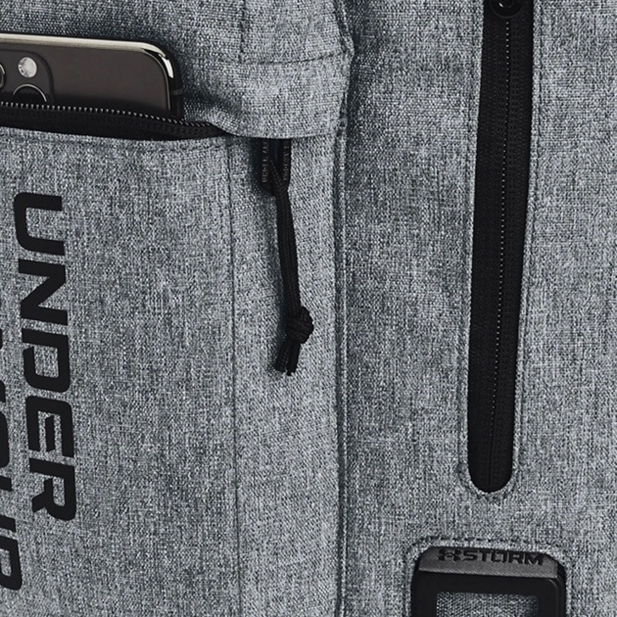 Рюкзак UA Halftime Backpack 22L Сірий 29х49х13 см (1362365-012) - 3 - Robinzon.ua