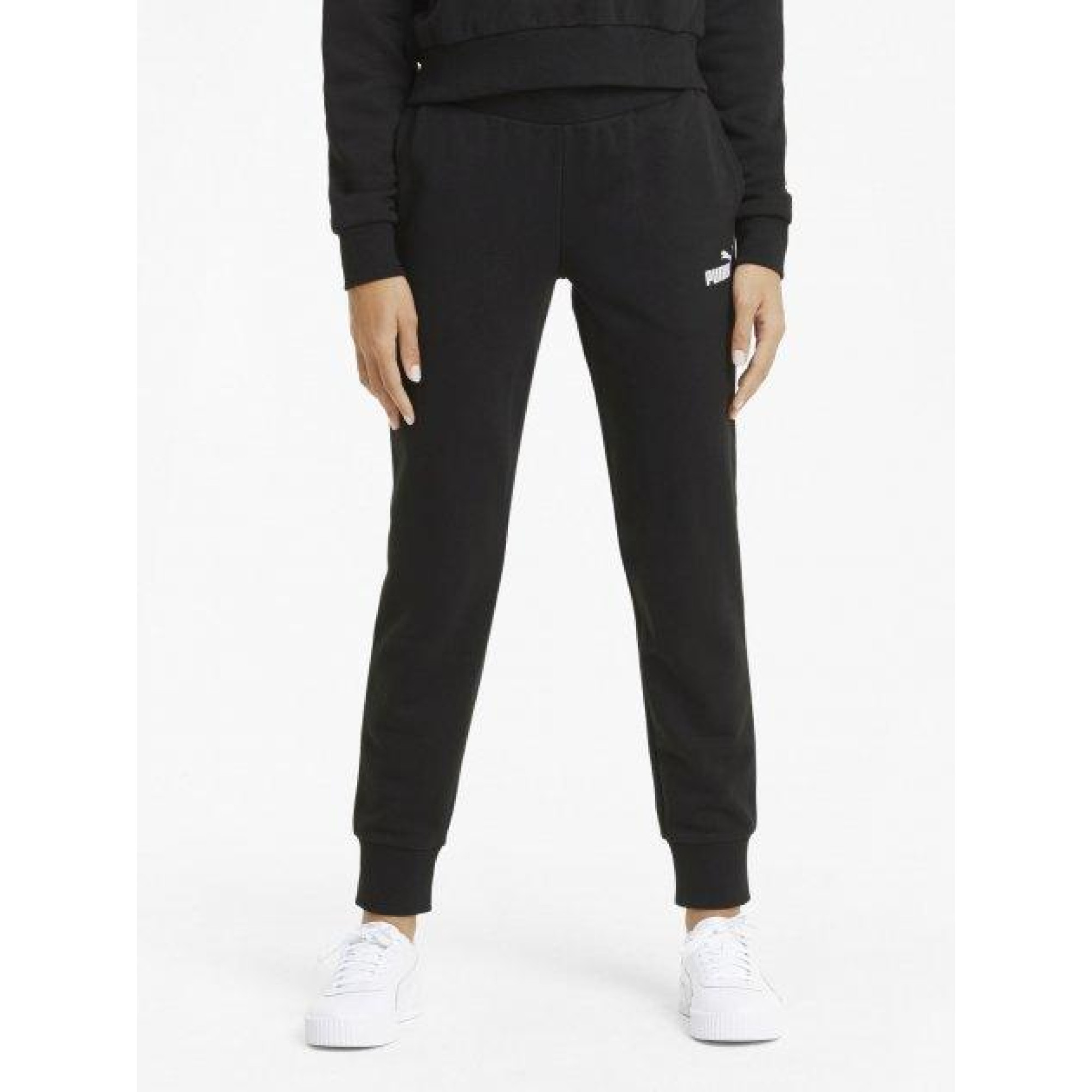 Спортивні штани жіночі Puma ESS Sweatpants Black Чорний М (58684201-0001) - Robinzon.ua