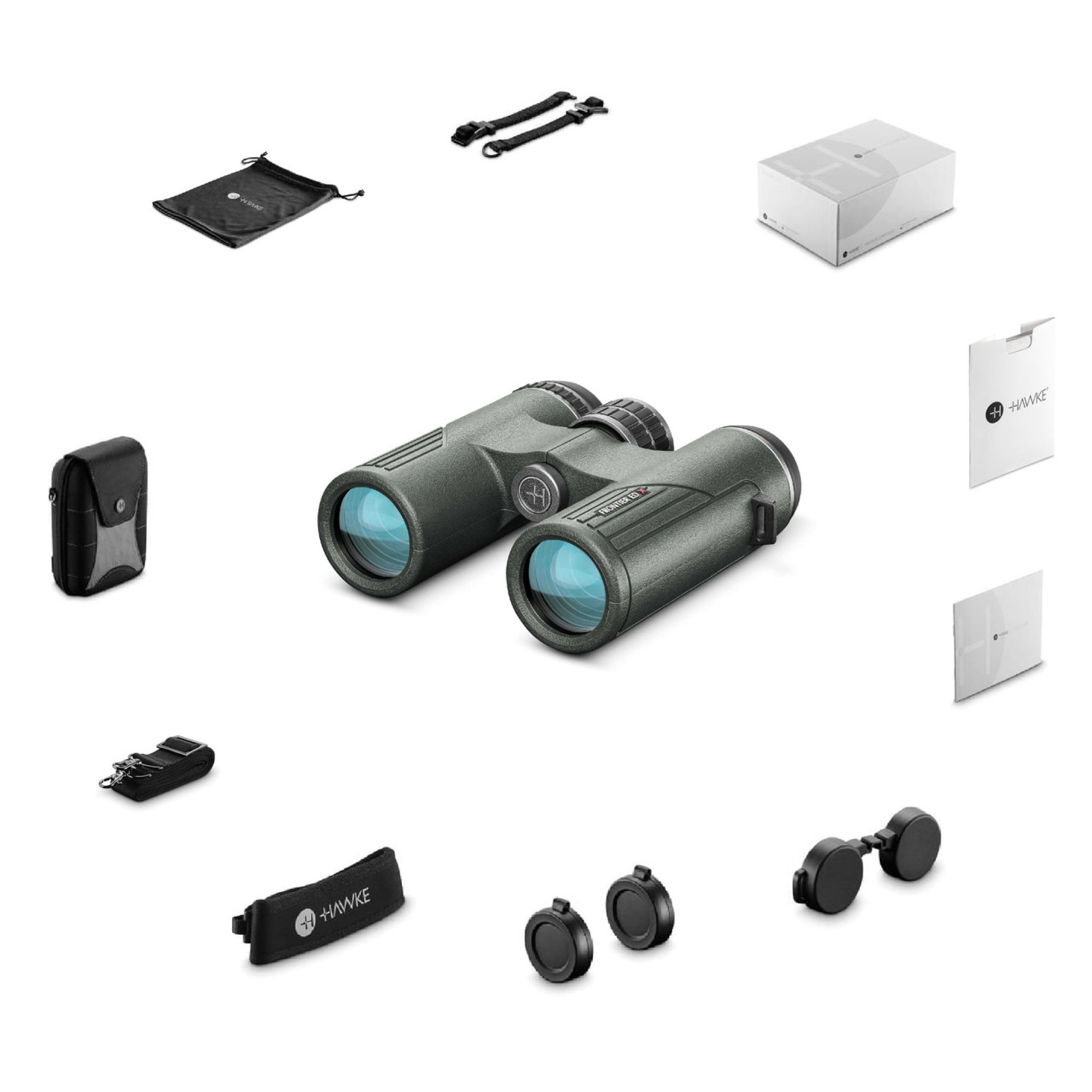 Бінокль Hawke Frontier ED X 8x32 Green (38405) - 5 - Robinzon.ua