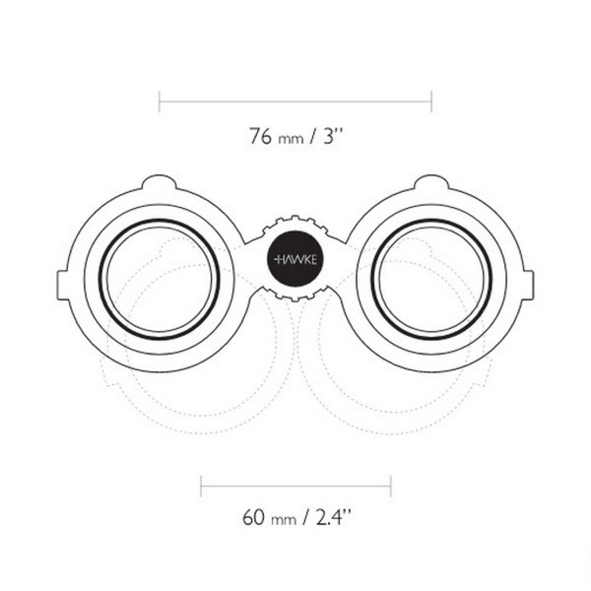 Бінокль Hawke Endurance 8x56 Green (36220) - 4 - Robinzon.ua