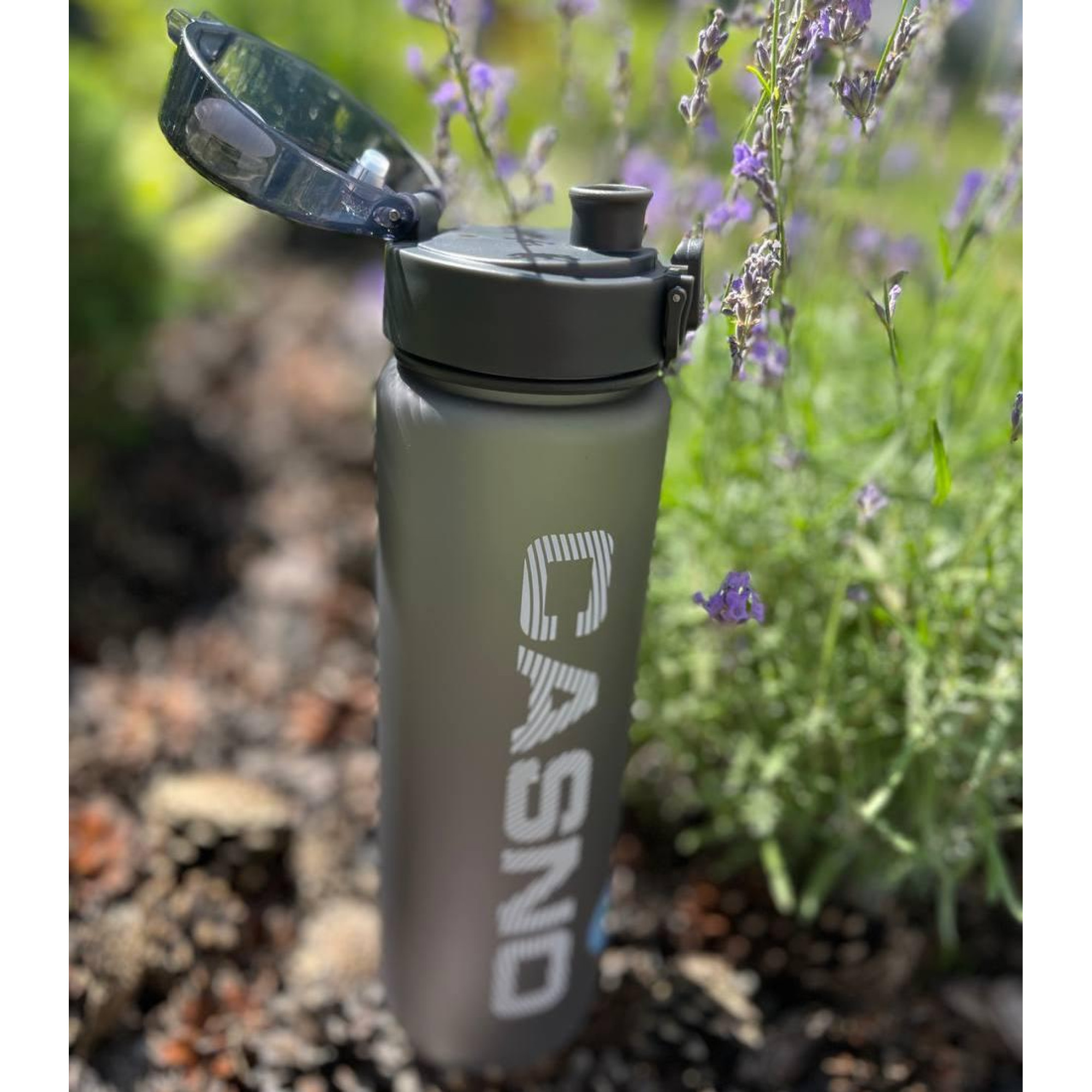 Пляшка для води CASNO 1050 мл KXN-1184 Сіра - 4 - Robinzon.ua