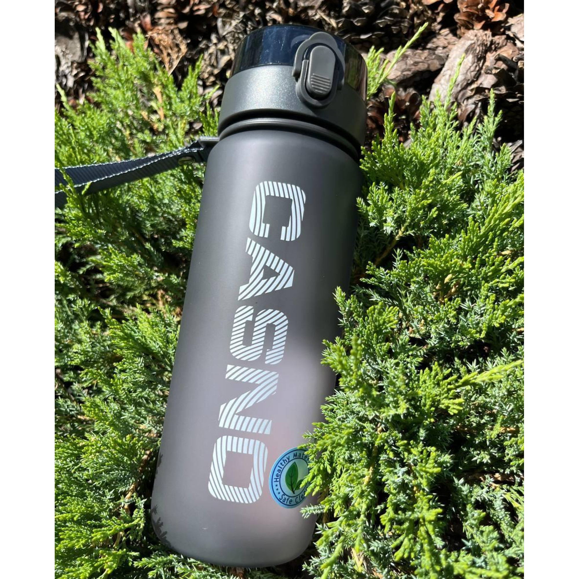 Пляшка для води CASNO 1050 мл KXN-1184 Сіра - 1 - Robinzon.ua