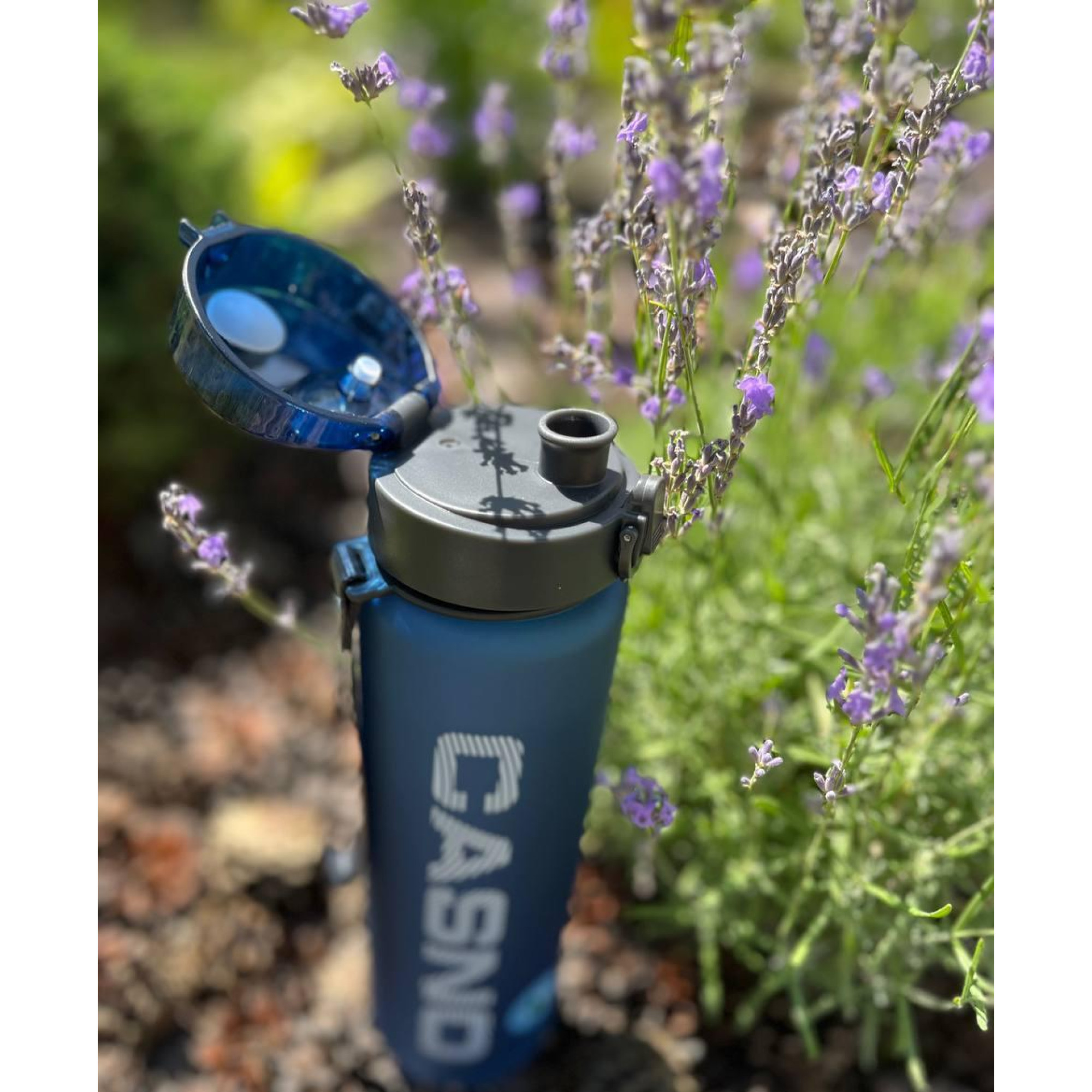 Пляшка для води CASNO 1050 мл KXN-1184 Синя - 2 - Robinzon.ua