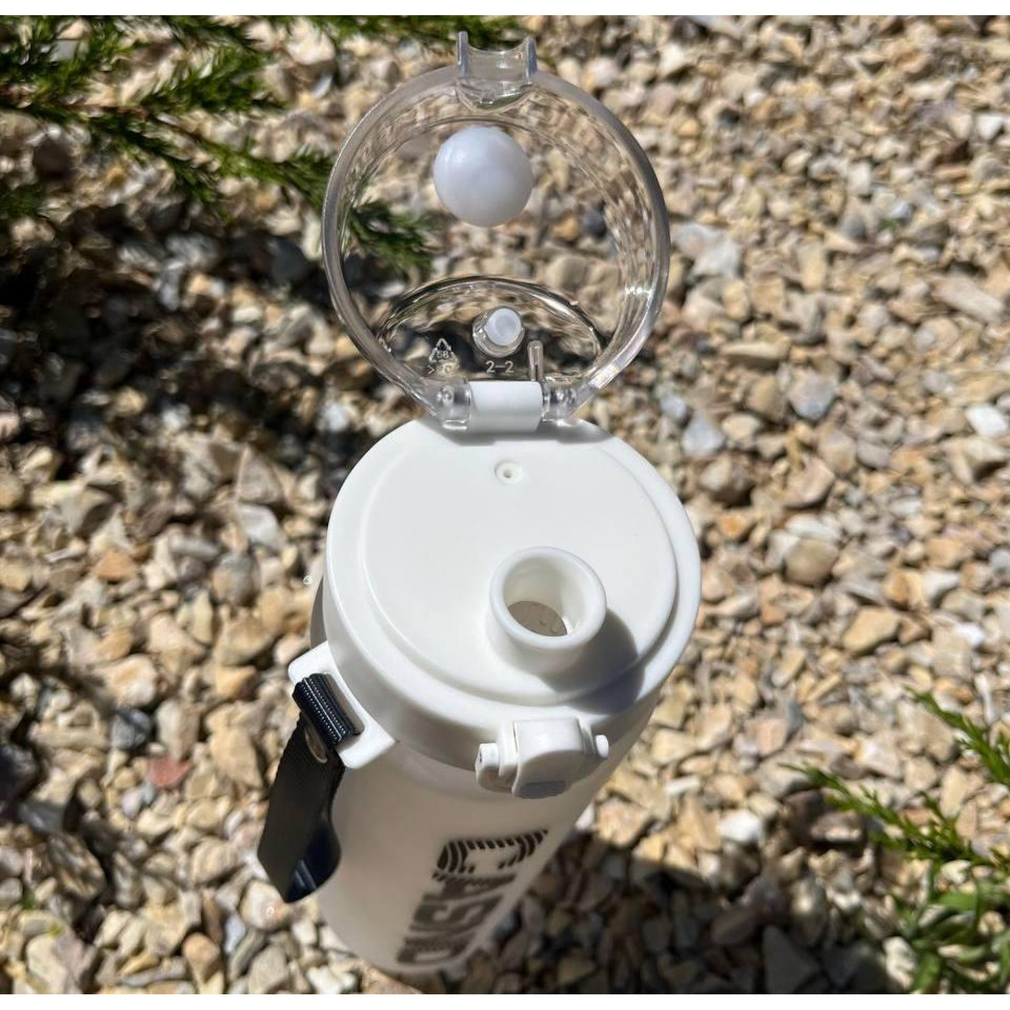 Пляшка для води CASNO 1050 мл KXN-1184 Біла - 5 - Robinzon.ua