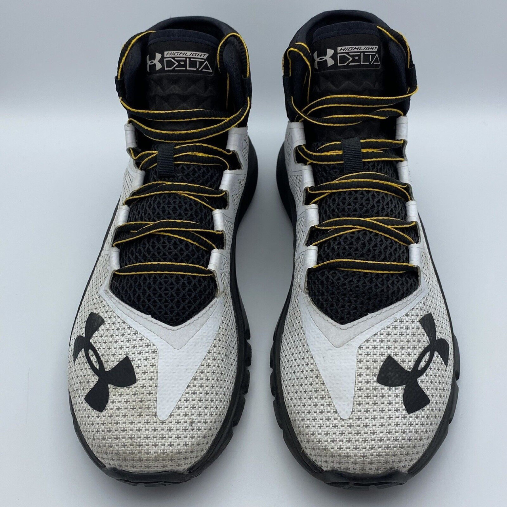 Кросівки UA X Rock Delta X CG-WHT/BLK/WHT Білий Чол (11,5) 45.5 (3021055-102) - 4 - Robinzon.ua