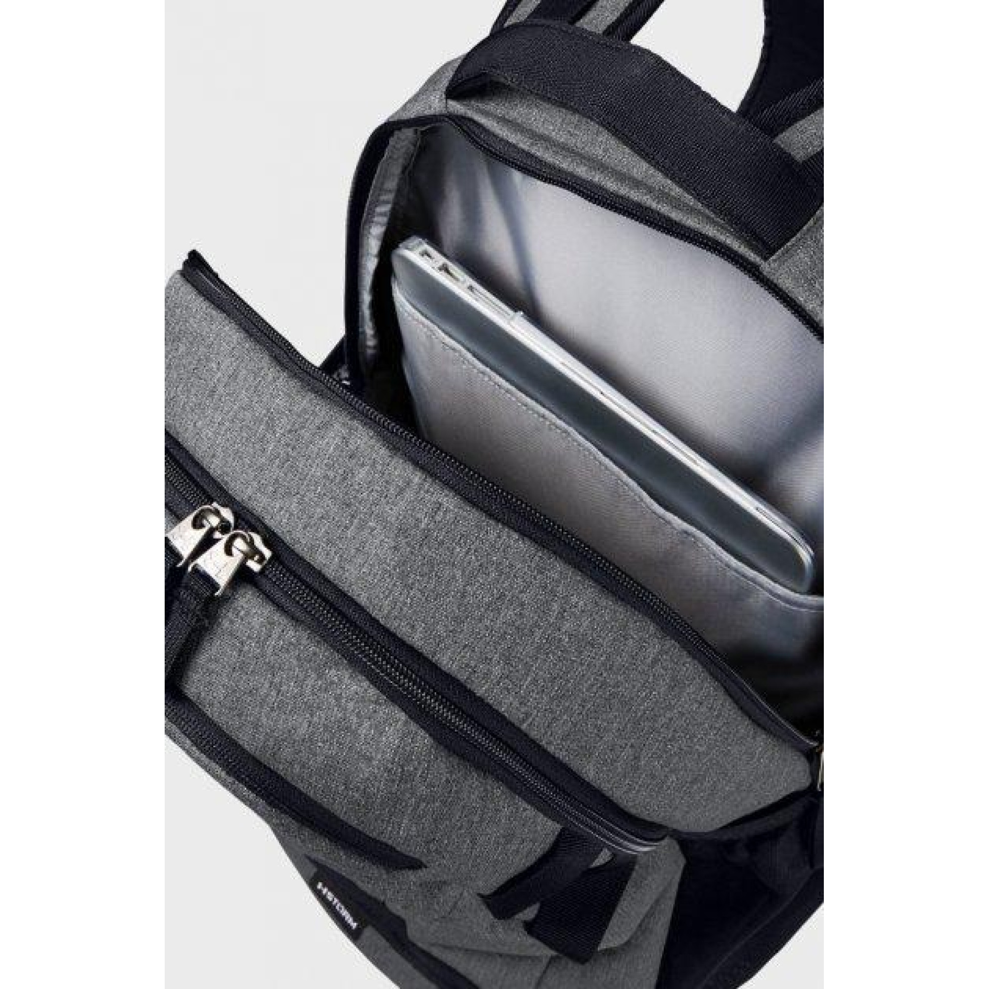 Рюкзак UA Hustle 5.0 Backpack Сірий Уні One Size 32х51х16 см (1361176-002) - 3 - Robinzon.ua