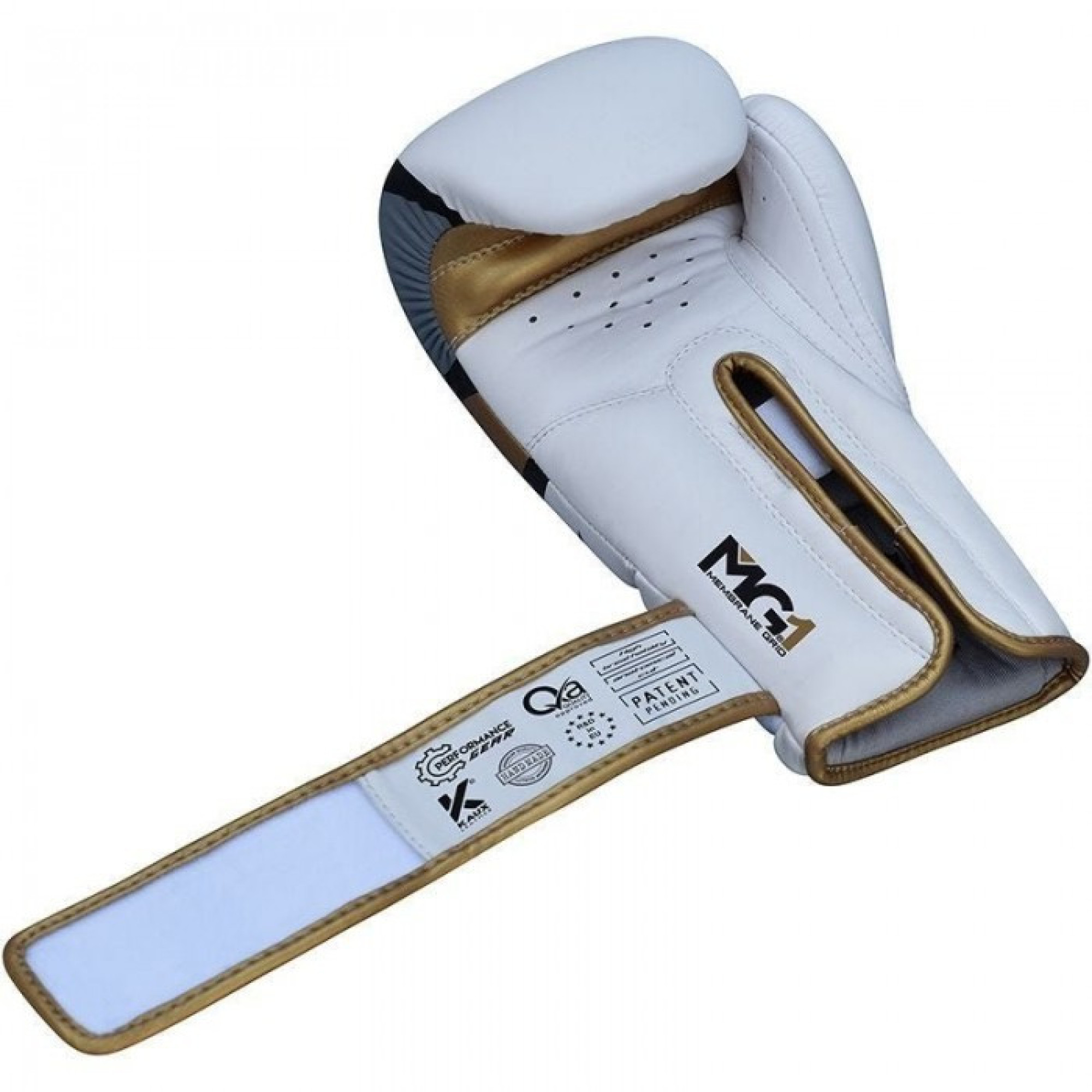 Боксерські рукавиці RDX F7 Ego Golden 14 унцій (капа в комплекті) - 5 - Robinzon.ua