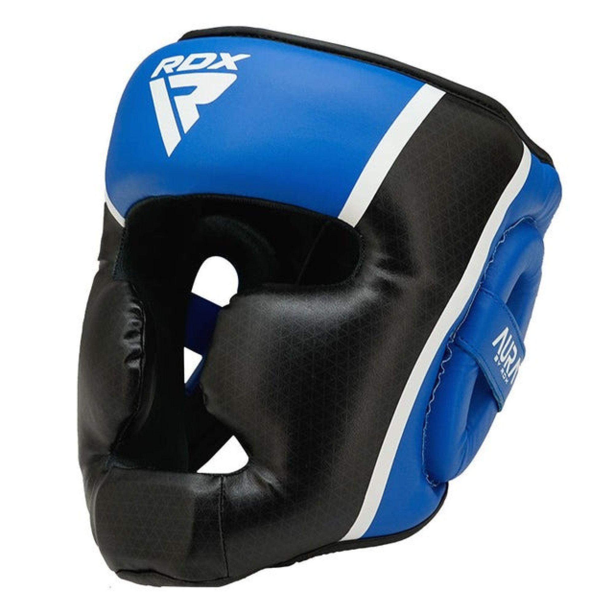 Боксерський шолом RDX AURA PLUS T-17 Blue/Black XL (капа у комплекті) - 1 - Robinzon.ua