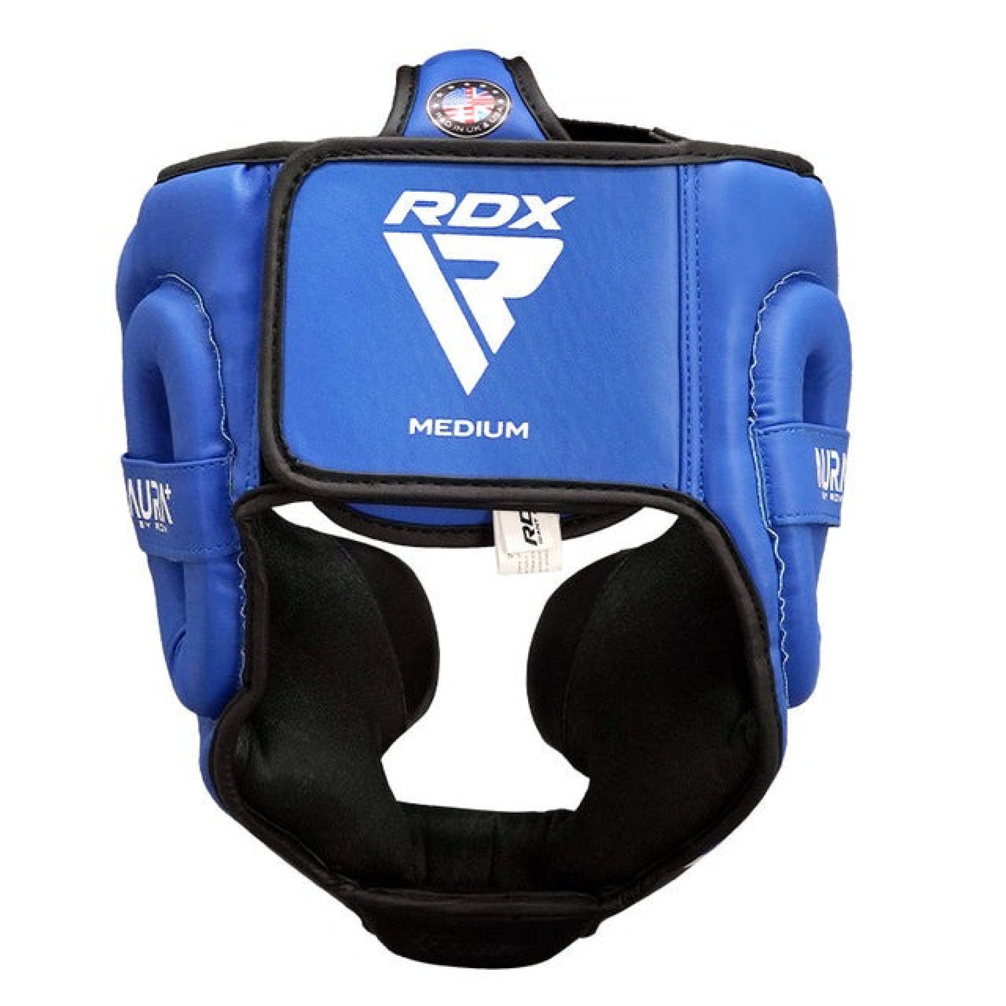 Боксерський шолом RDX AURA PLUS T-17 Blue/Black XL (капа у комплекті) - 4 - Robinzon.ua
